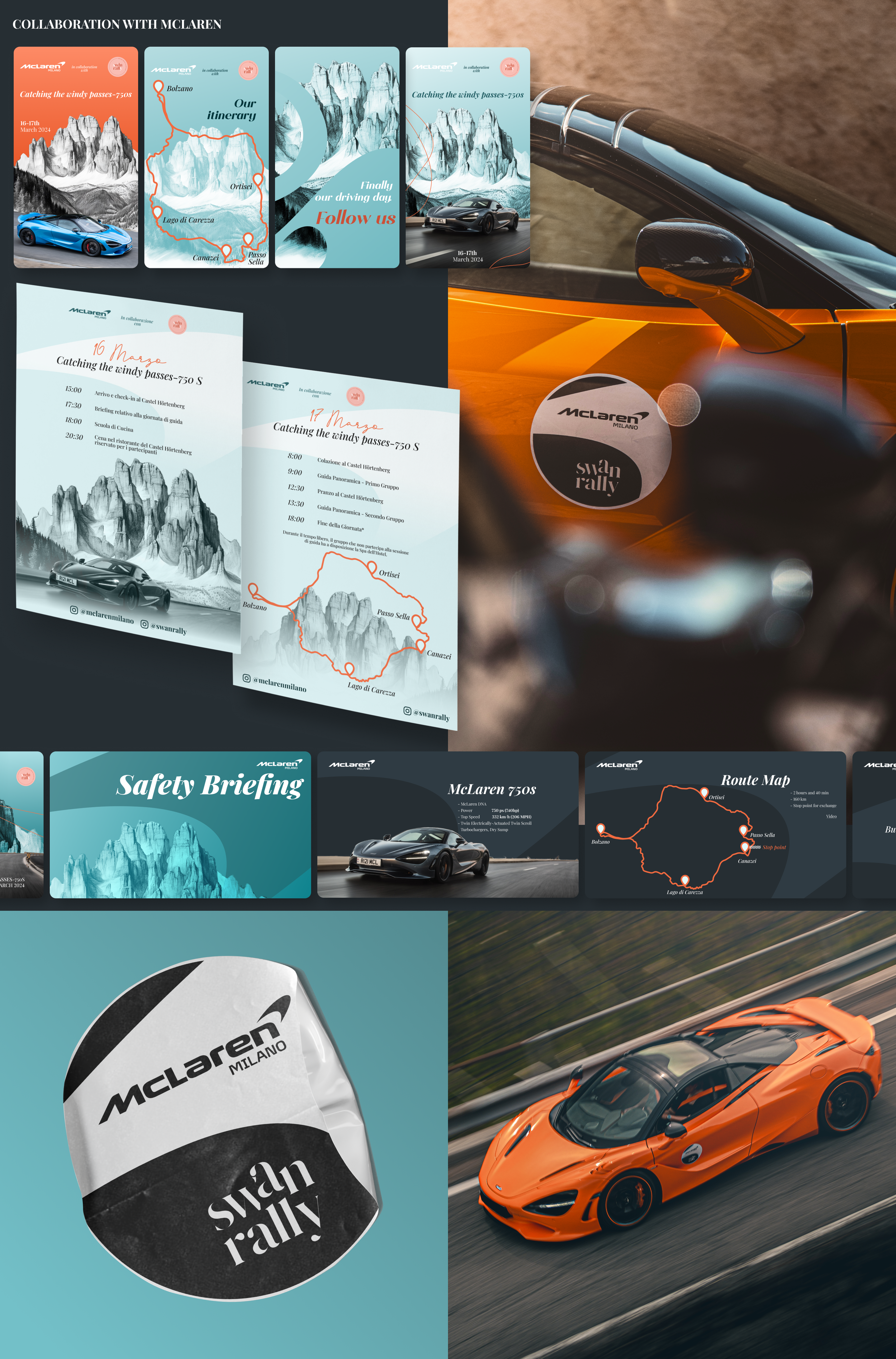 Communication design | Swan Rally — Изображение №5 — Графика, Анимация на Dprofile