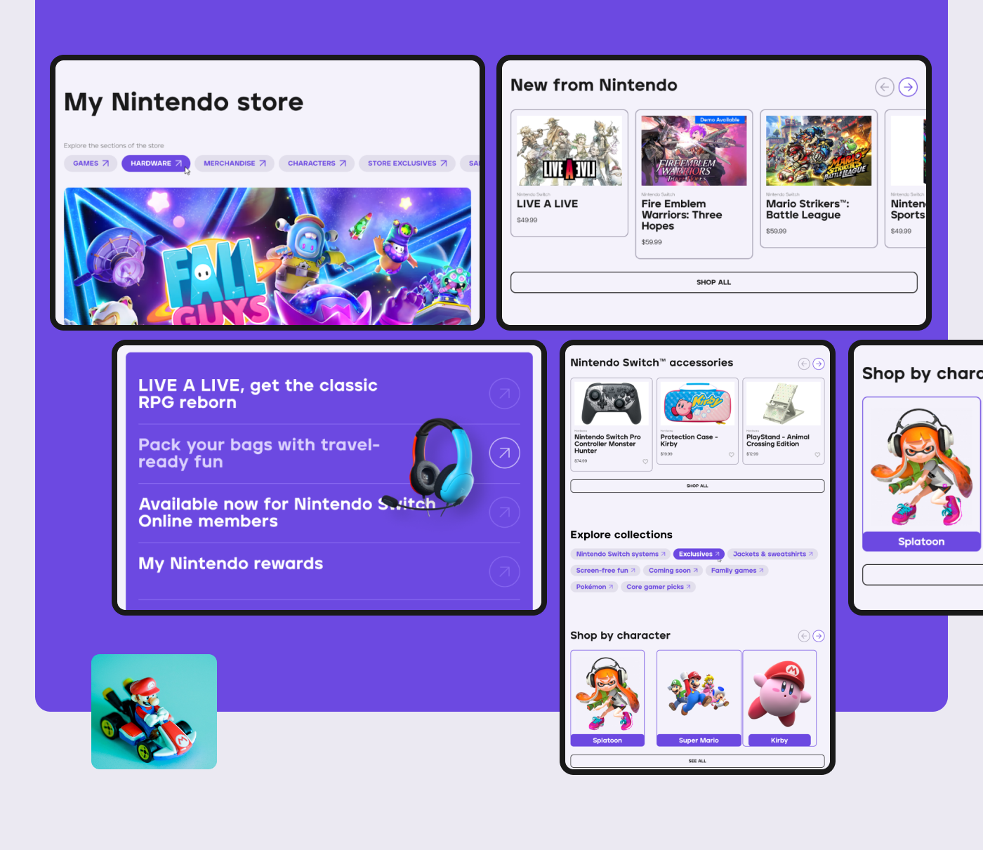 Nintendo — corporate website redesign — Изображение №6 — Интерфейсы на Dprofile