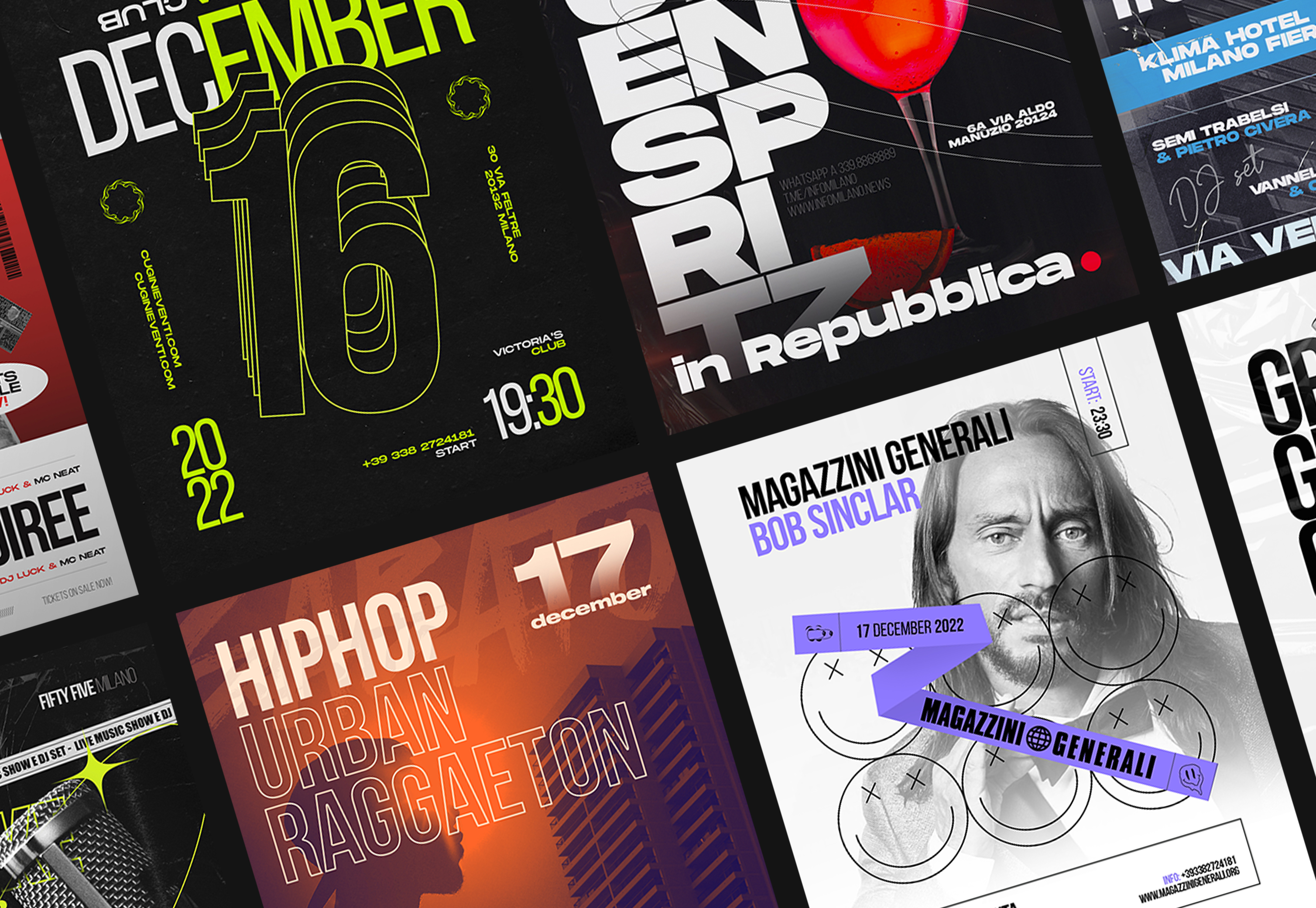 Posters for events — vol I — Изображение №1 — Иллюстрация, Графика на Dprofile