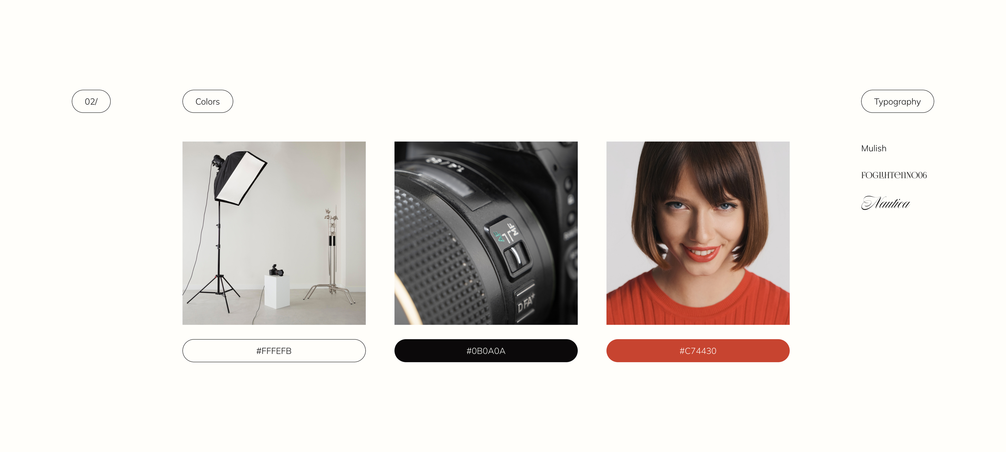Photographer Website | UX/UI Design — Изображение №2 — Интерфейсы на Dprofile