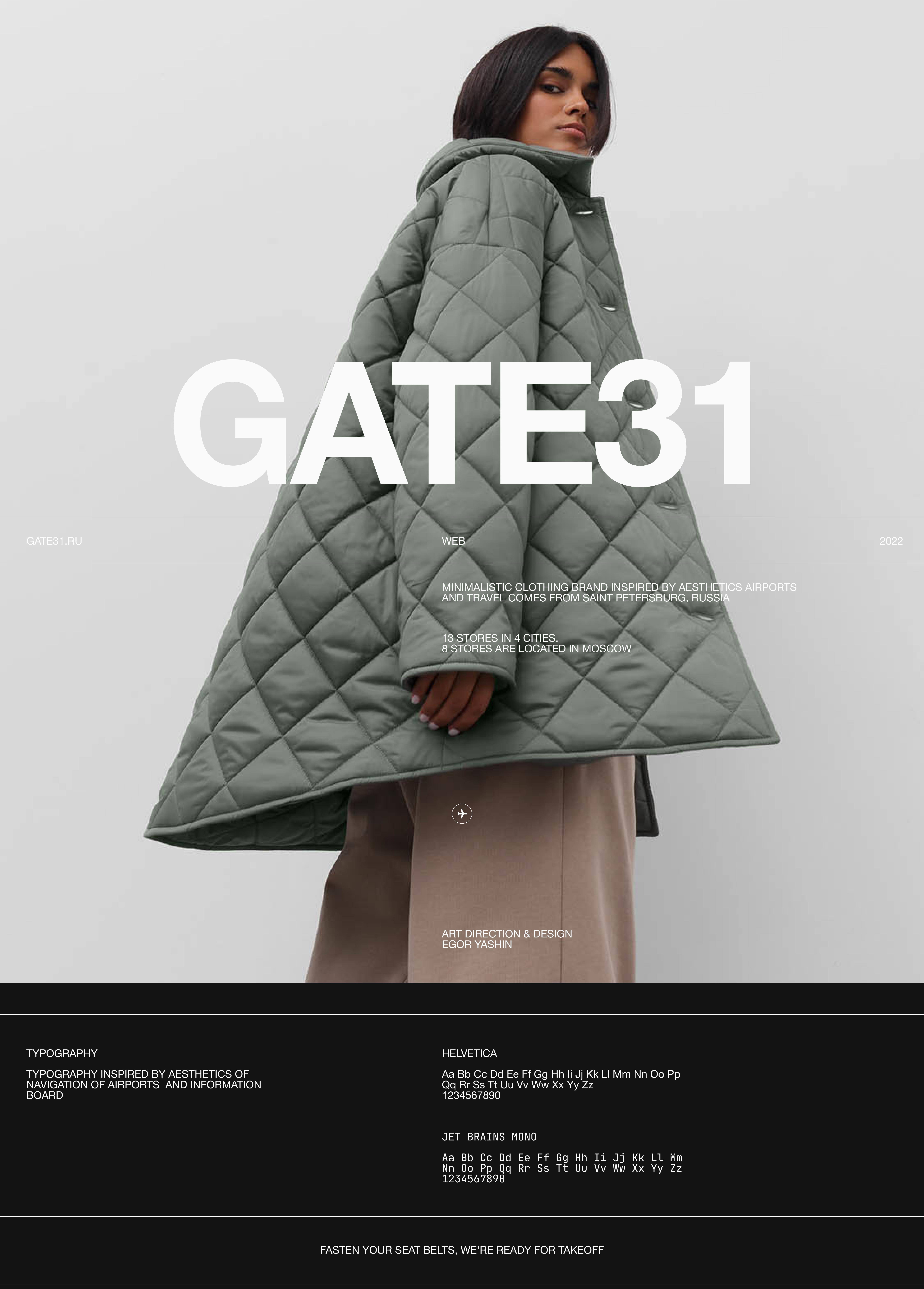 GATE31 Website — Изображение №1 — Интерфейсы, Брендинг на Dprofile