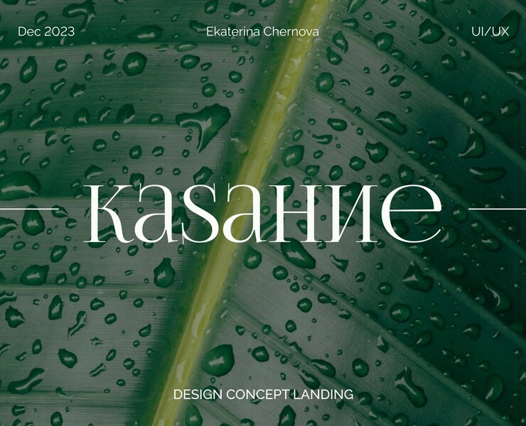 Дизайн-концепт лендинга для мастрера расслабляющего массажа — Интерфейсы, Маркетинг на Dprofile