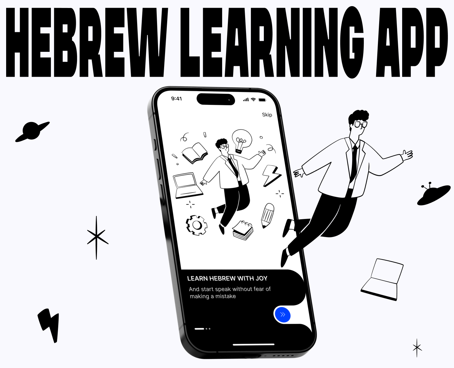 Language learning mobile app — Интерфейсы на Dprofile