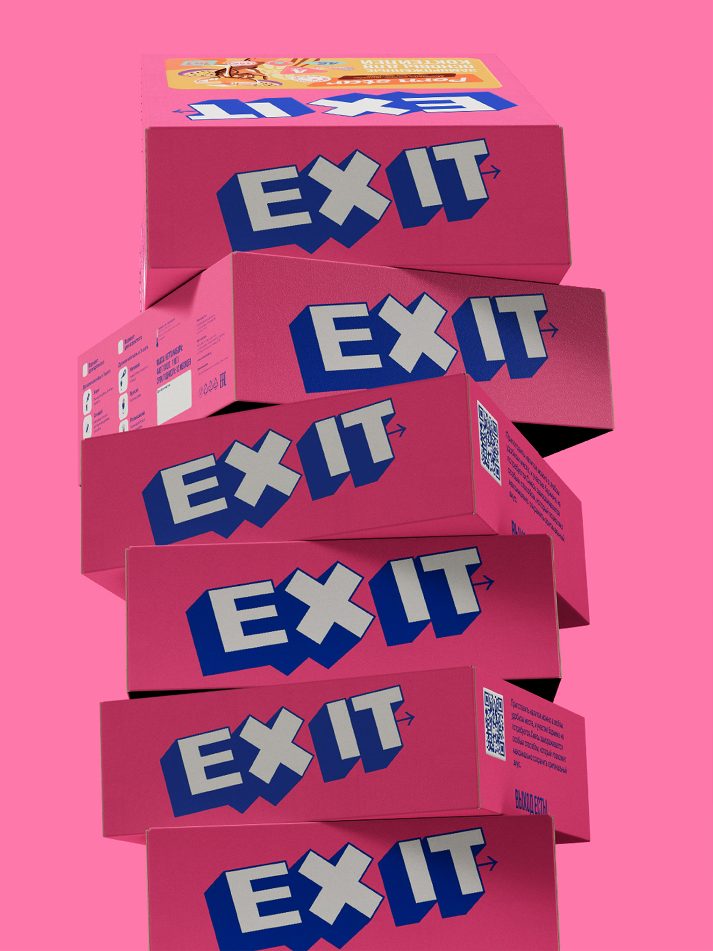 EXIT — Брендинг и упаковка основ для коктейлей — Изображение №10 — Брендинг на Dprofile