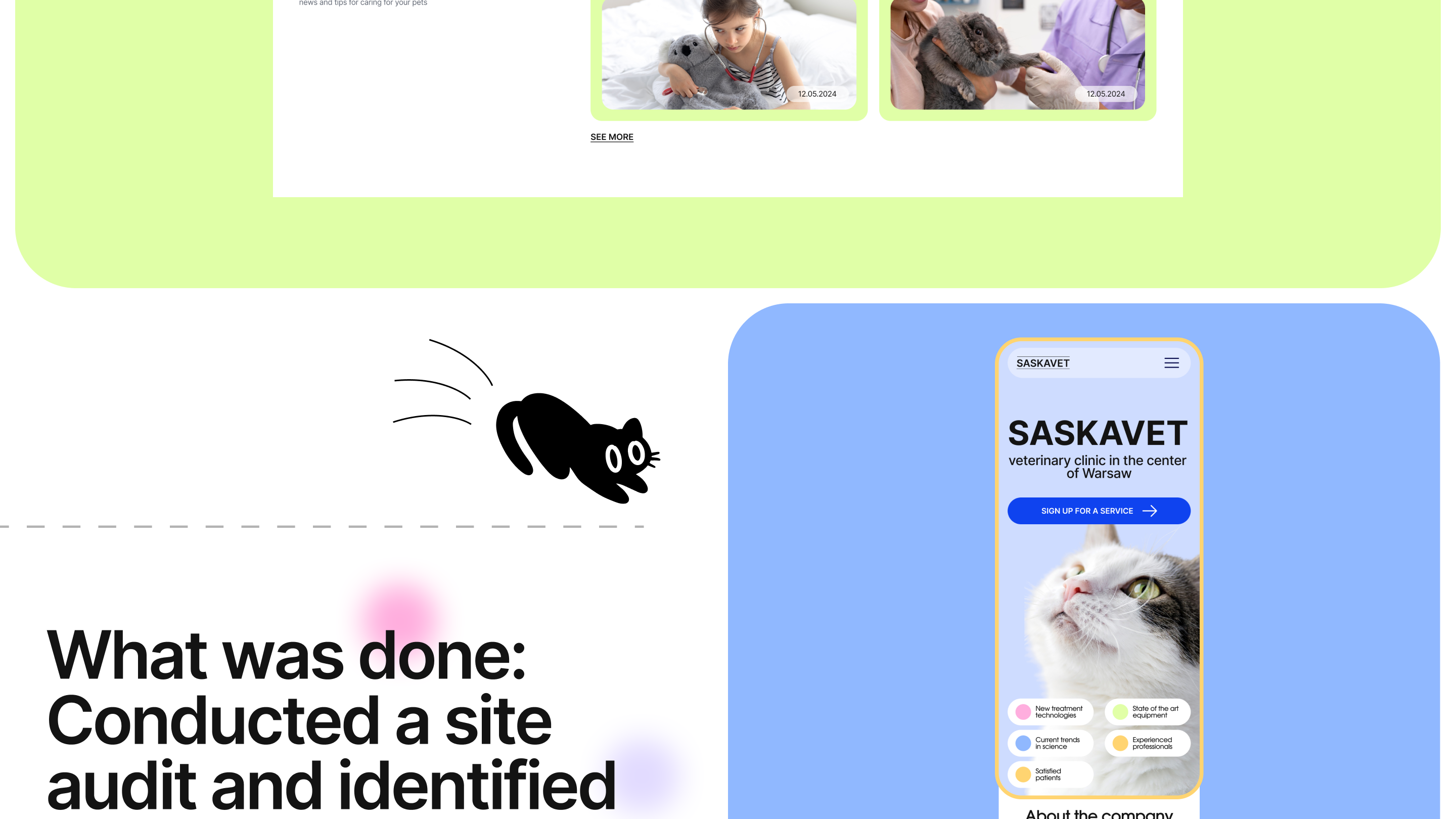 SASKAVET. Veterinary website — Изображение №6 — Интерфейсы, Брендинг на Dprofile