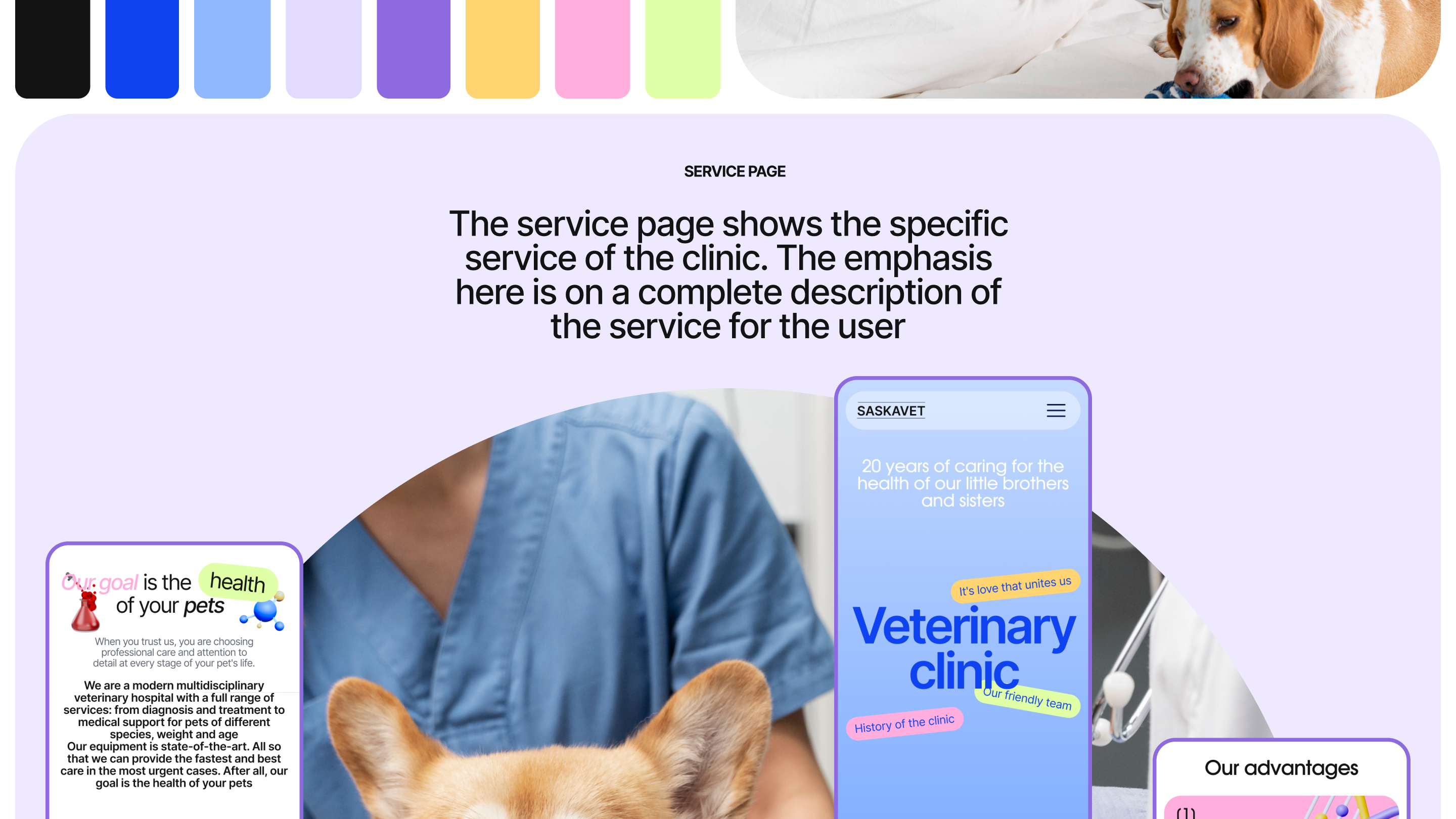 SASKAVET. Veterinary website — Изображение №20 — Интерфейсы, Брендинг на Dprofile