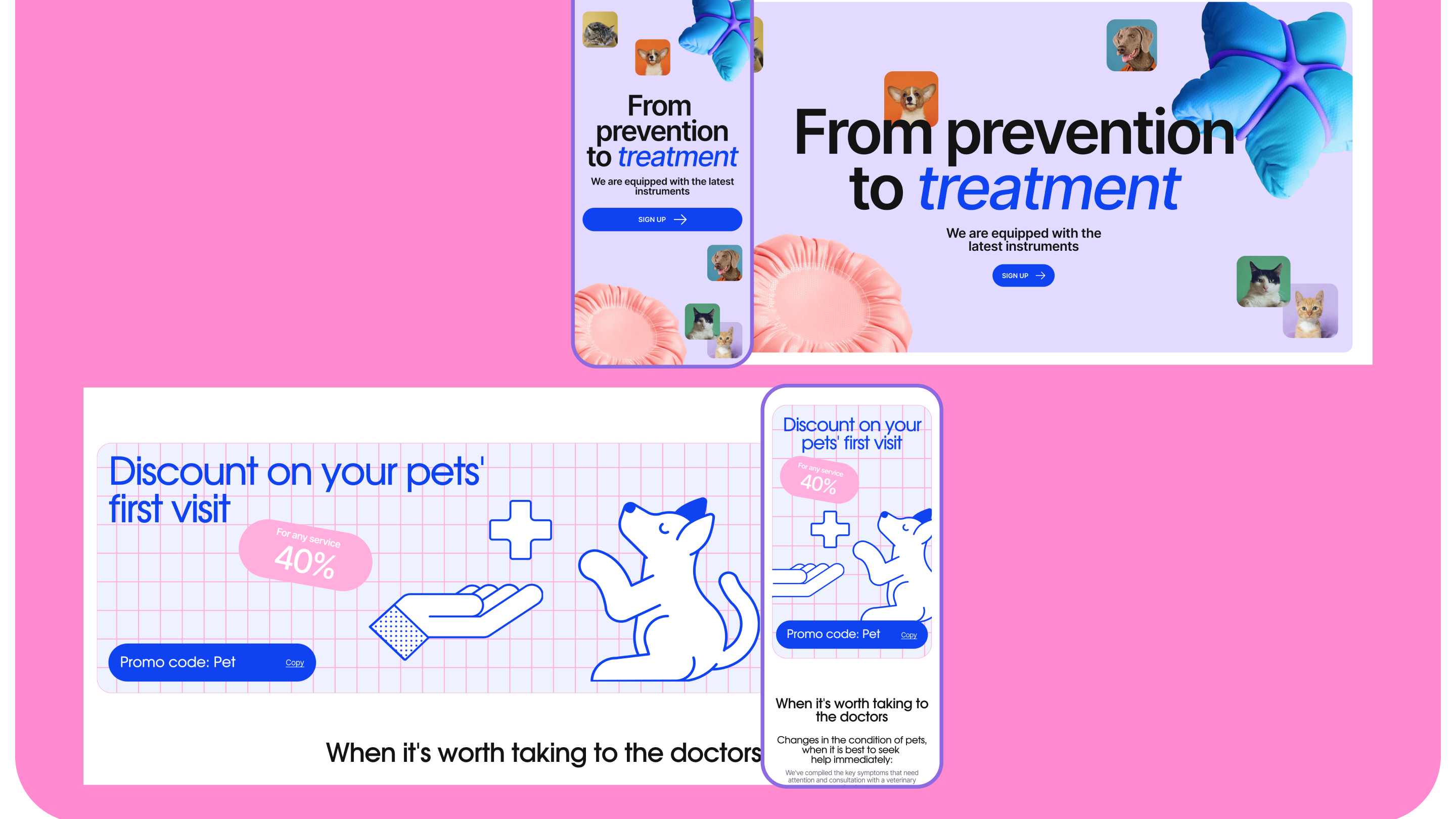 SASKAVET. Veterinary website — Изображение №14 — Интерфейсы, Брендинг на Dprofile