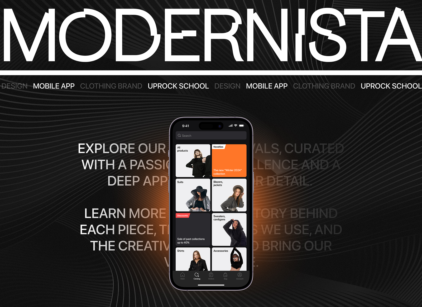 Mobile app- Modernista — Изображение №1 — Интерфейсы на Dprofile