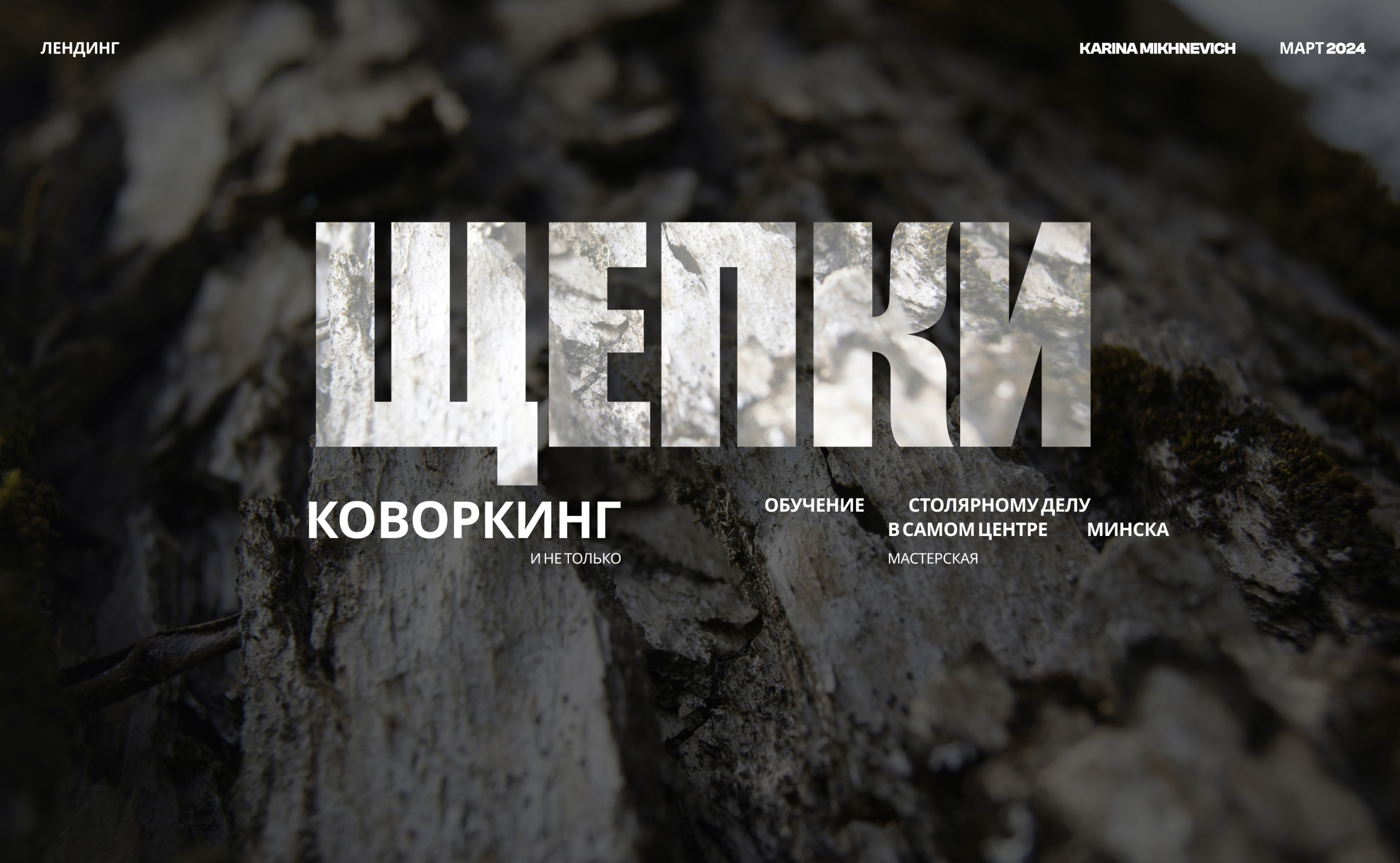 Landing page | Coworking — Изображение №1 — Интерфейсы, Брендинг на Dprofile