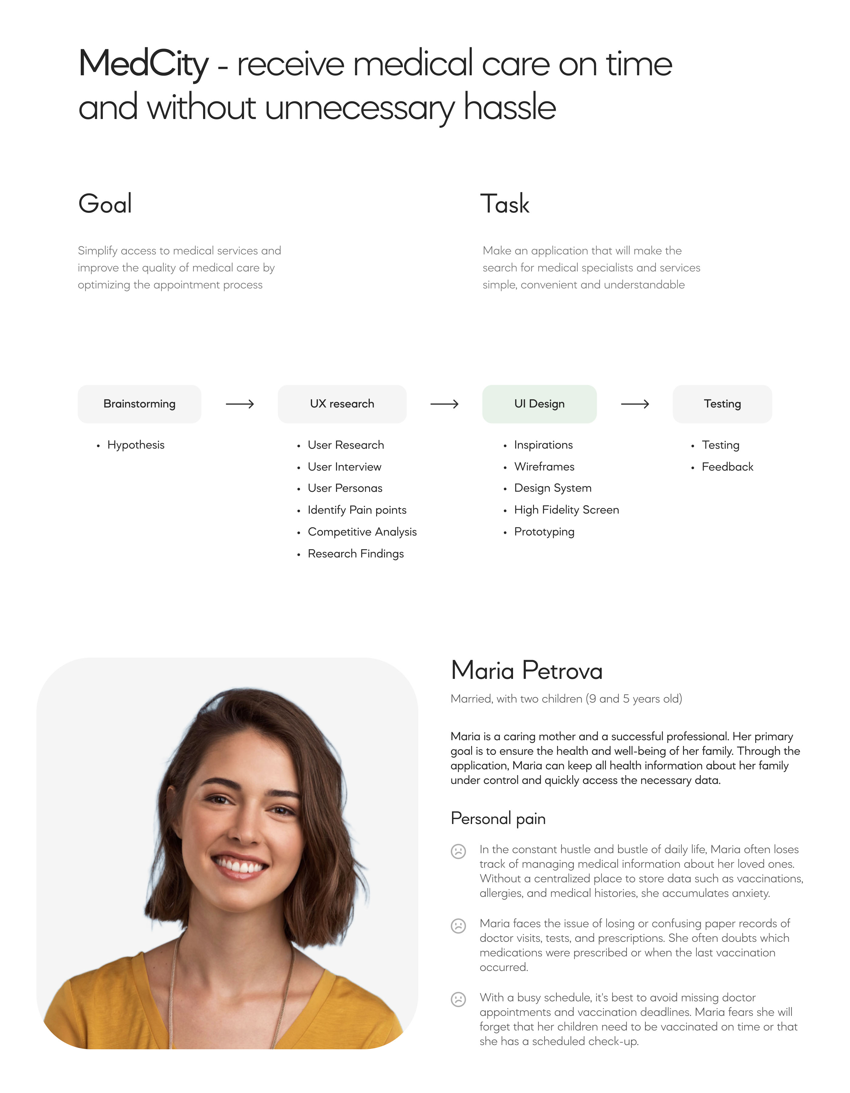 MedCity - Take care of your family's health — Изображение №2 — Интерфейсы на Dprofile