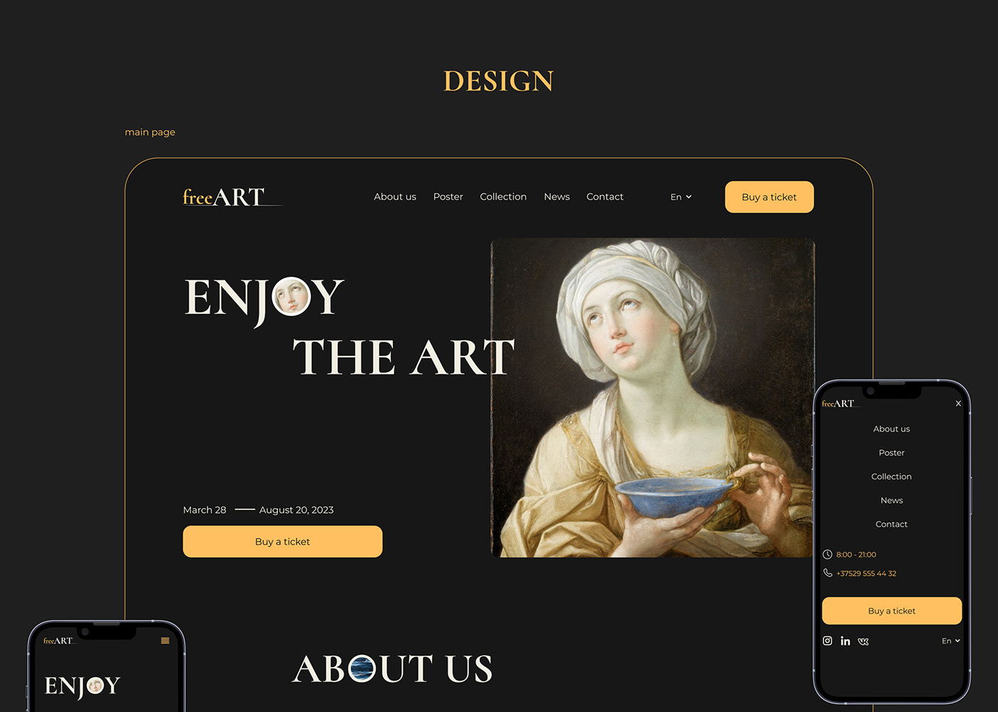 The Museum — Изображение №8 — Интерфейсы, Брендинг на Dprofile