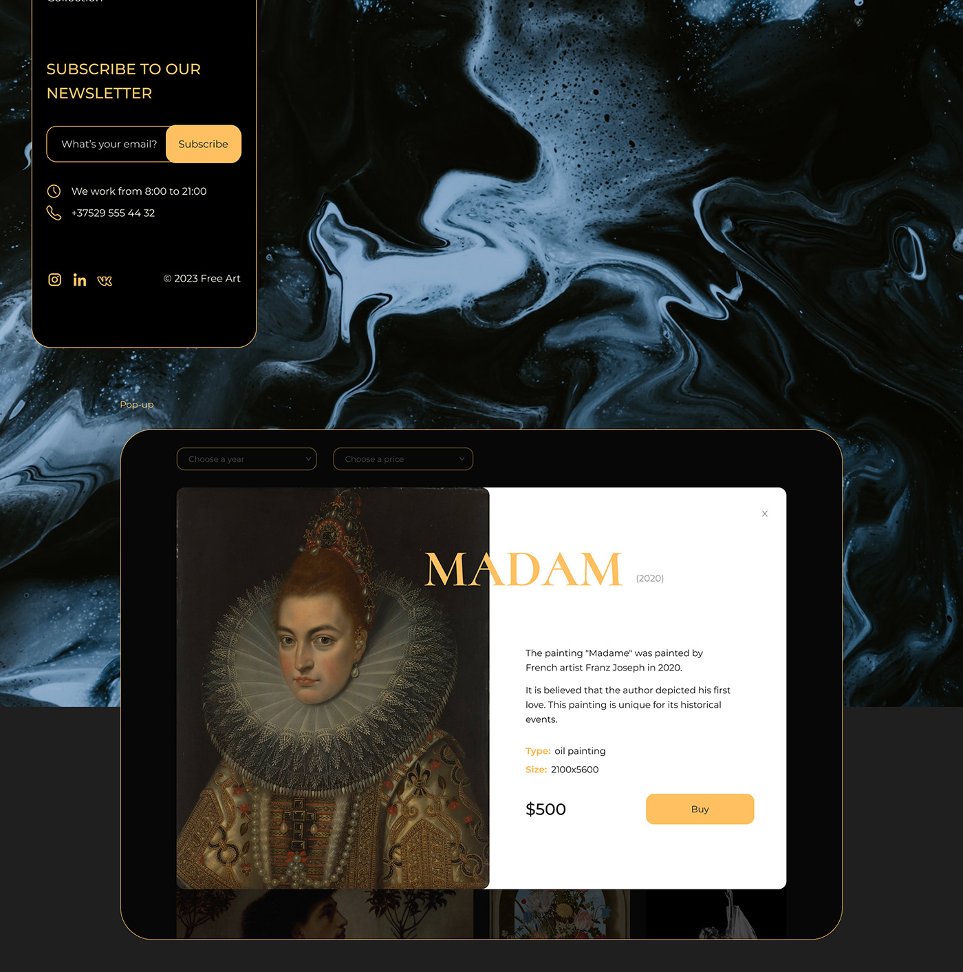 The Museum — Изображение №23 — Интерфейсы, Брендинг на Dprofile