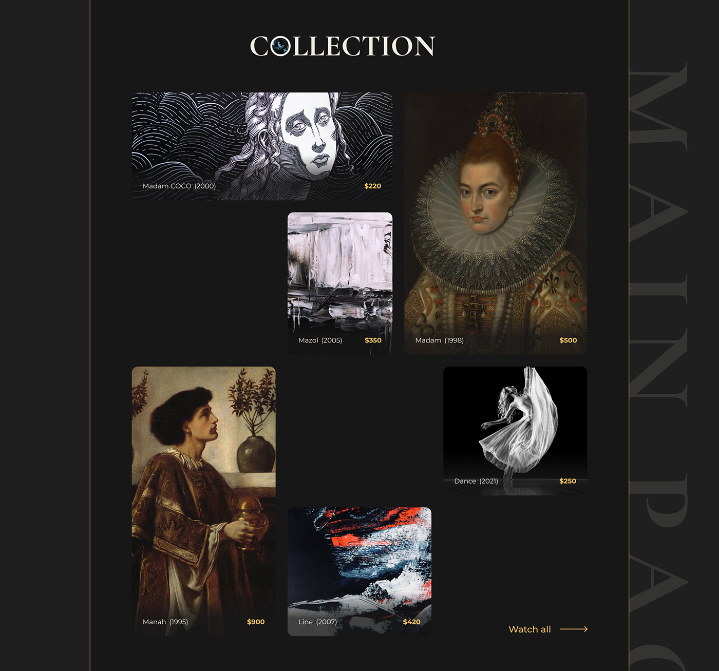 The Museum — Изображение №11 — Интерфейсы, Брендинг на Dprofile