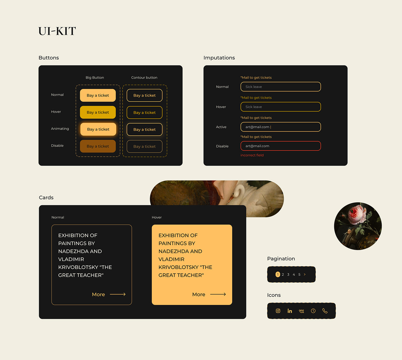 The Museum — Изображение №25 — Интерфейсы, Брендинг на Dprofile