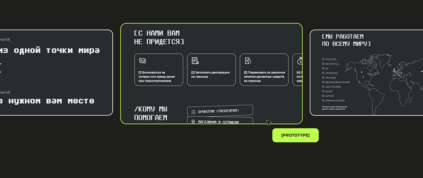 Сайт по денежным переводам — Изображение №4 — Интерфейсы, Маркетинг на Dprofile