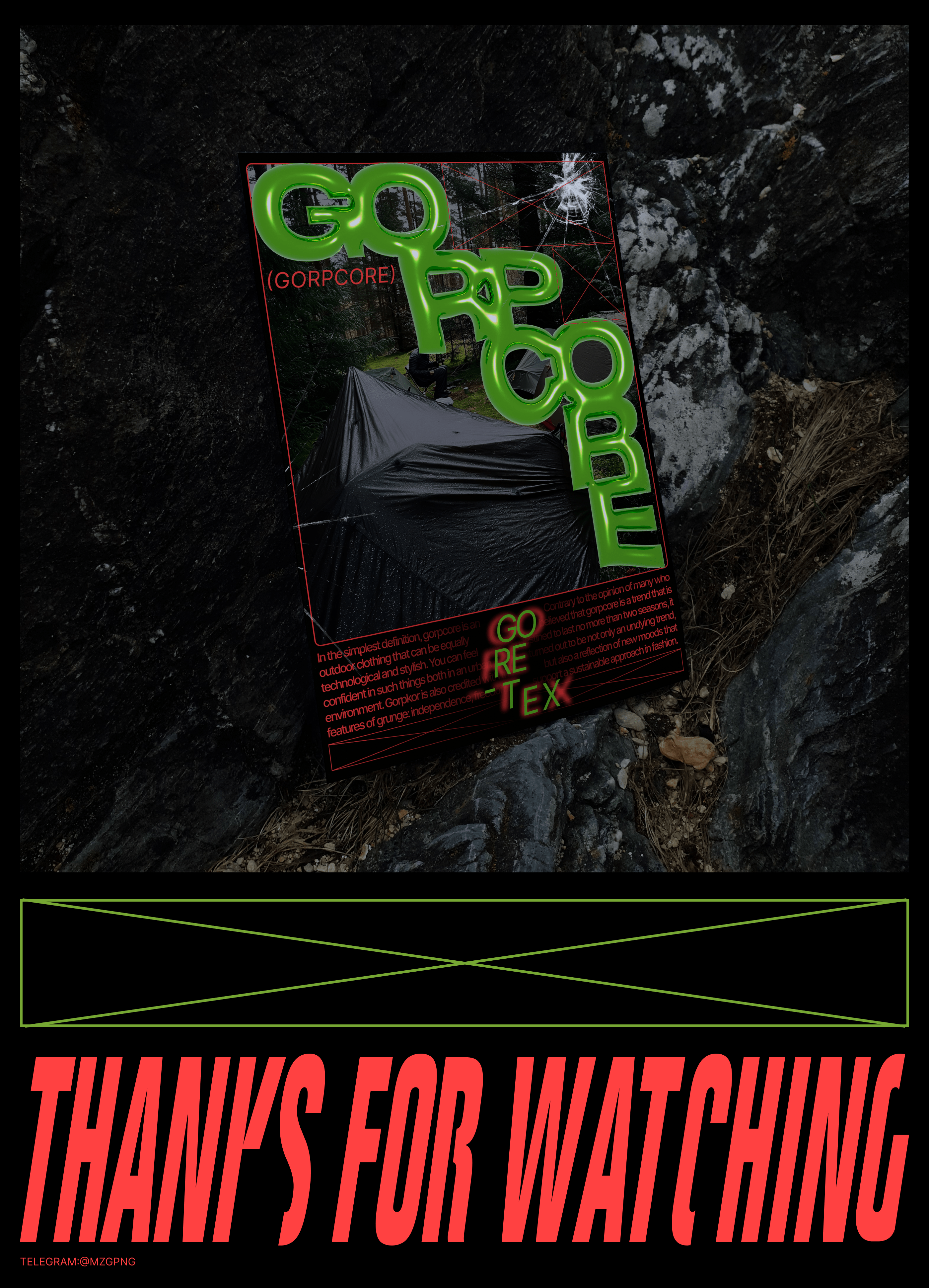 Poster Collection(Berserk, Gorpcore, Fight Club) — Изображение №6 — Графика на Dprofile