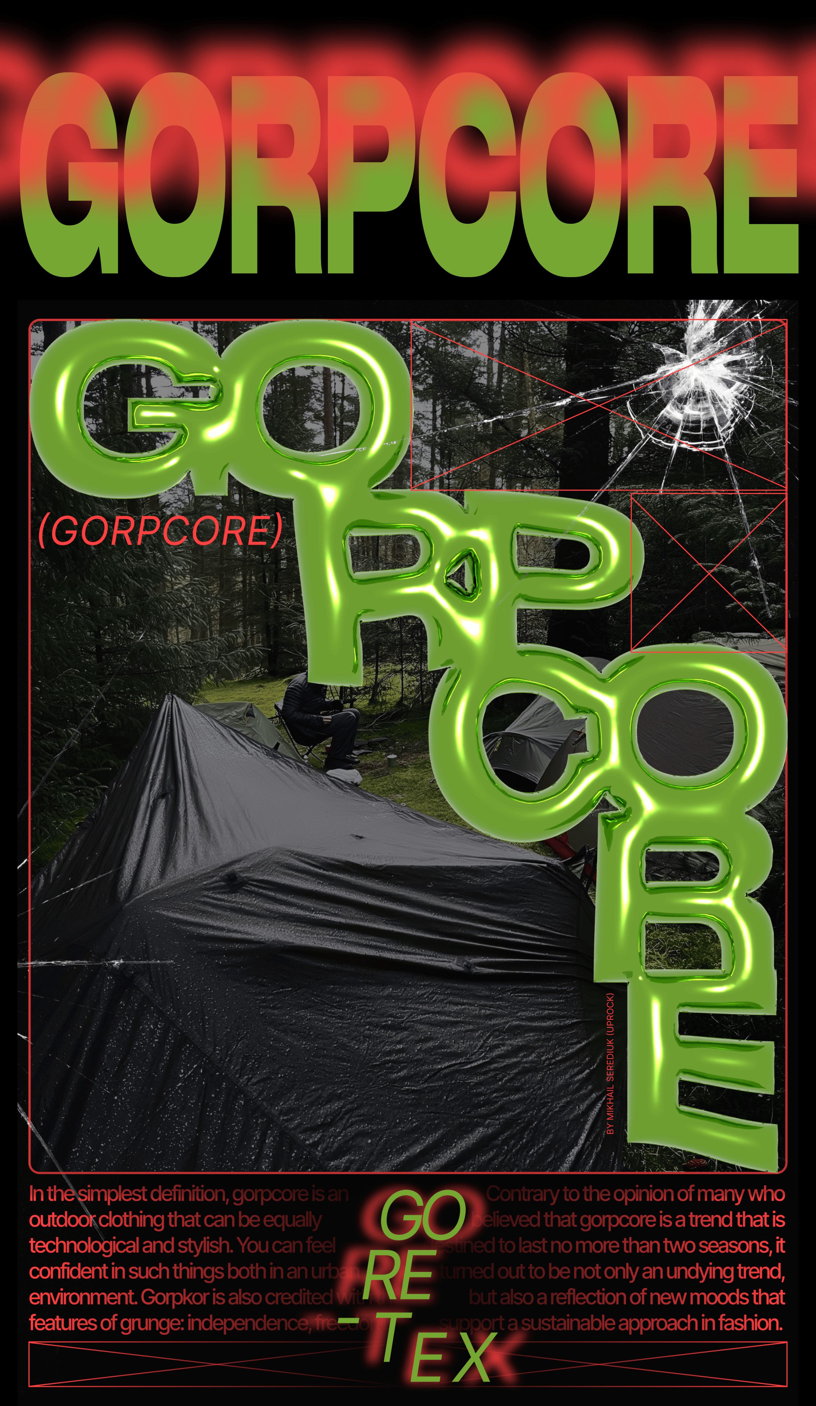 Poster Collection(Berserk, Gorpcore, Fight Club) — Изображение №5 — Графика на Dprofile