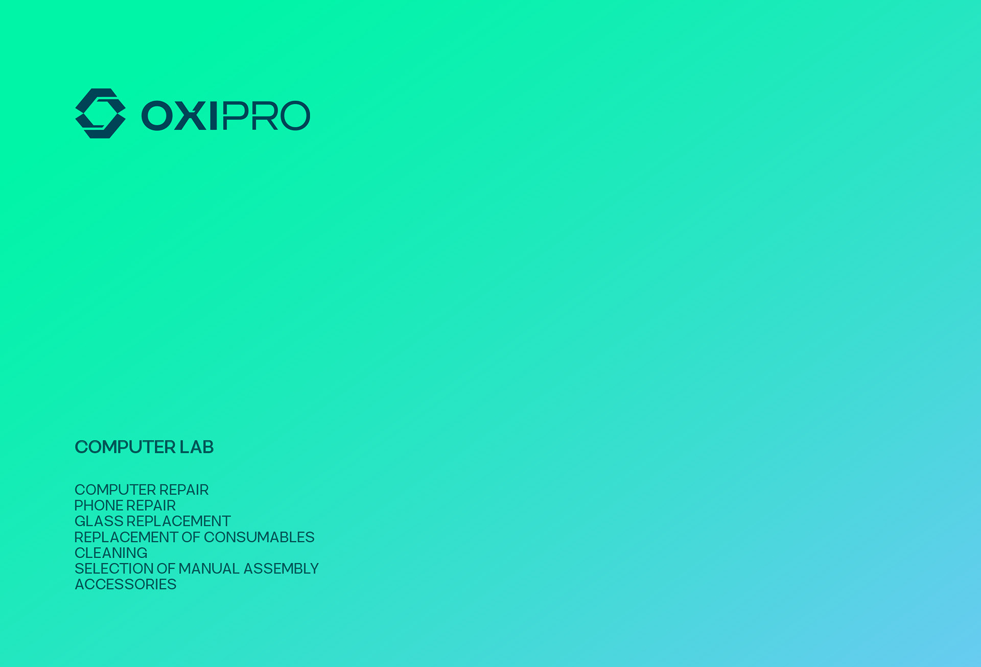 OXIPRO — Изображение №5 — Брендинг, Графика на Dprofile