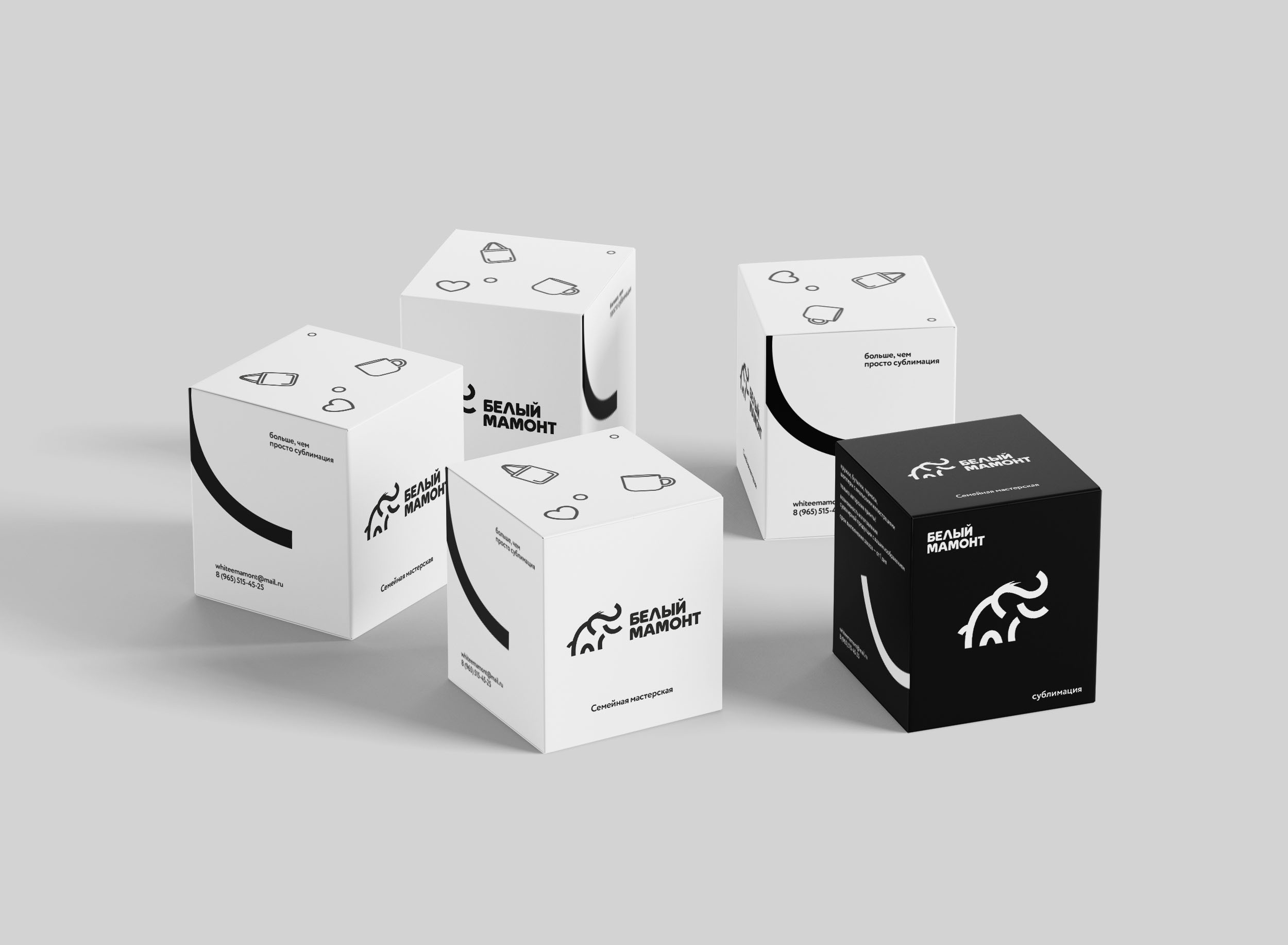 Белый мамонт — Изображение №15 — Брендинг на Dprofile