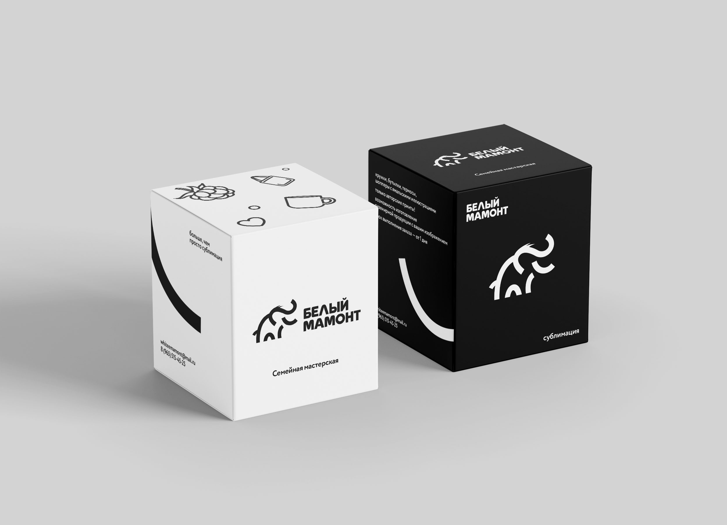 Белый мамонт — Изображение №16 — Брендинг на Dprofile