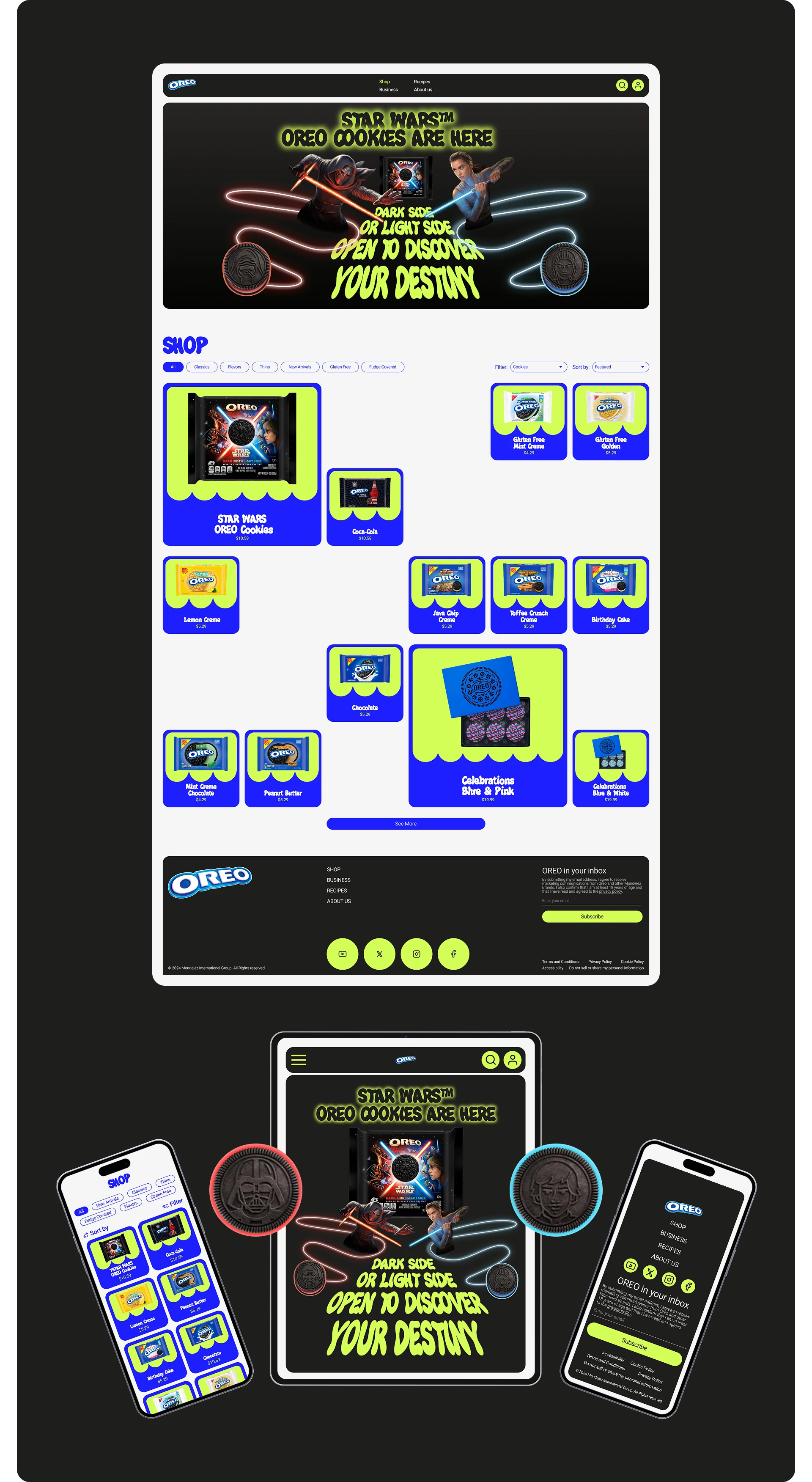 OREO — Изображение №6 — Интерфейсы, Иллюстрация на Dprofile