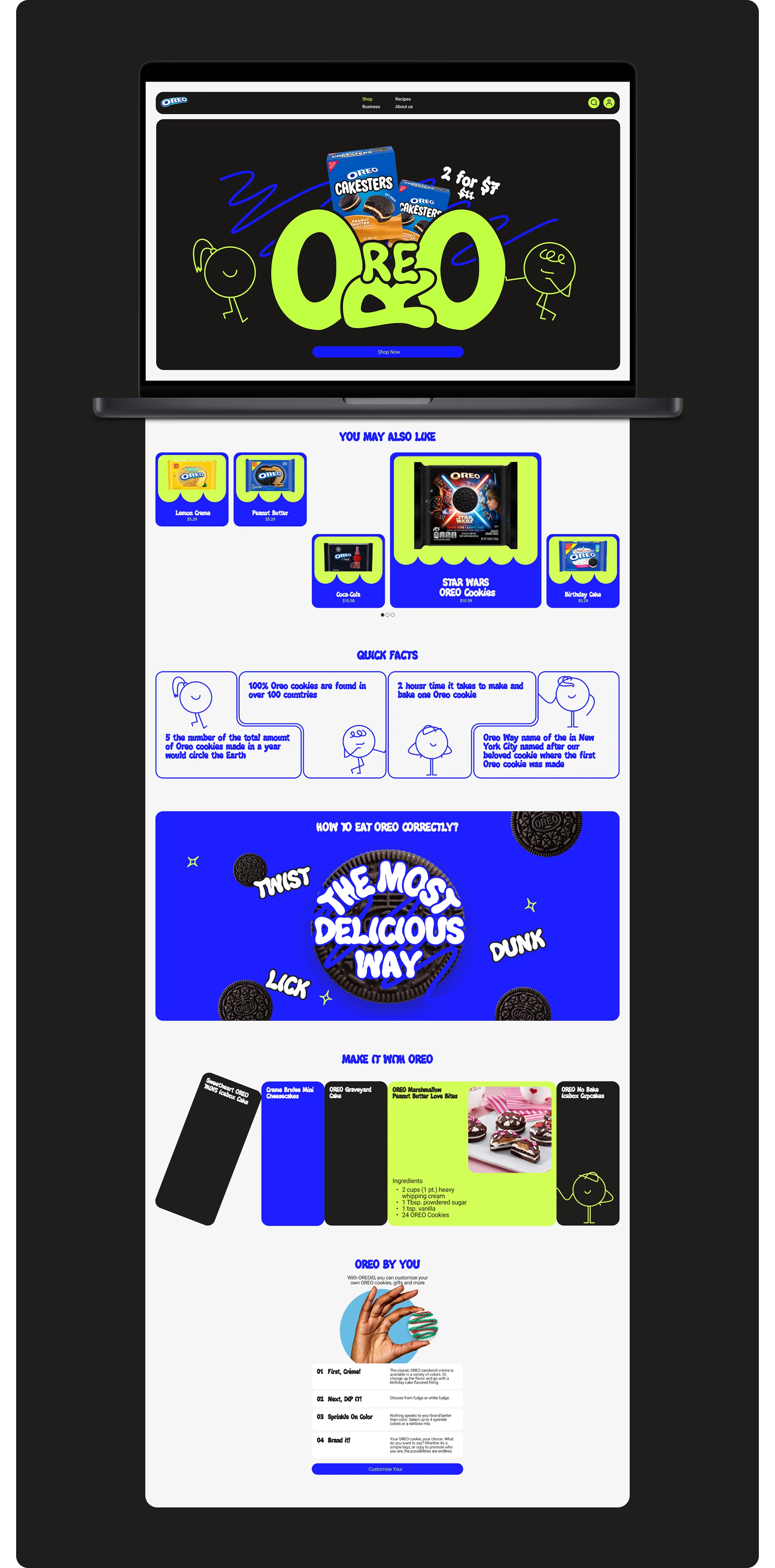 OREO — Изображение №3 — Интерфейсы, Иллюстрация на Dprofile