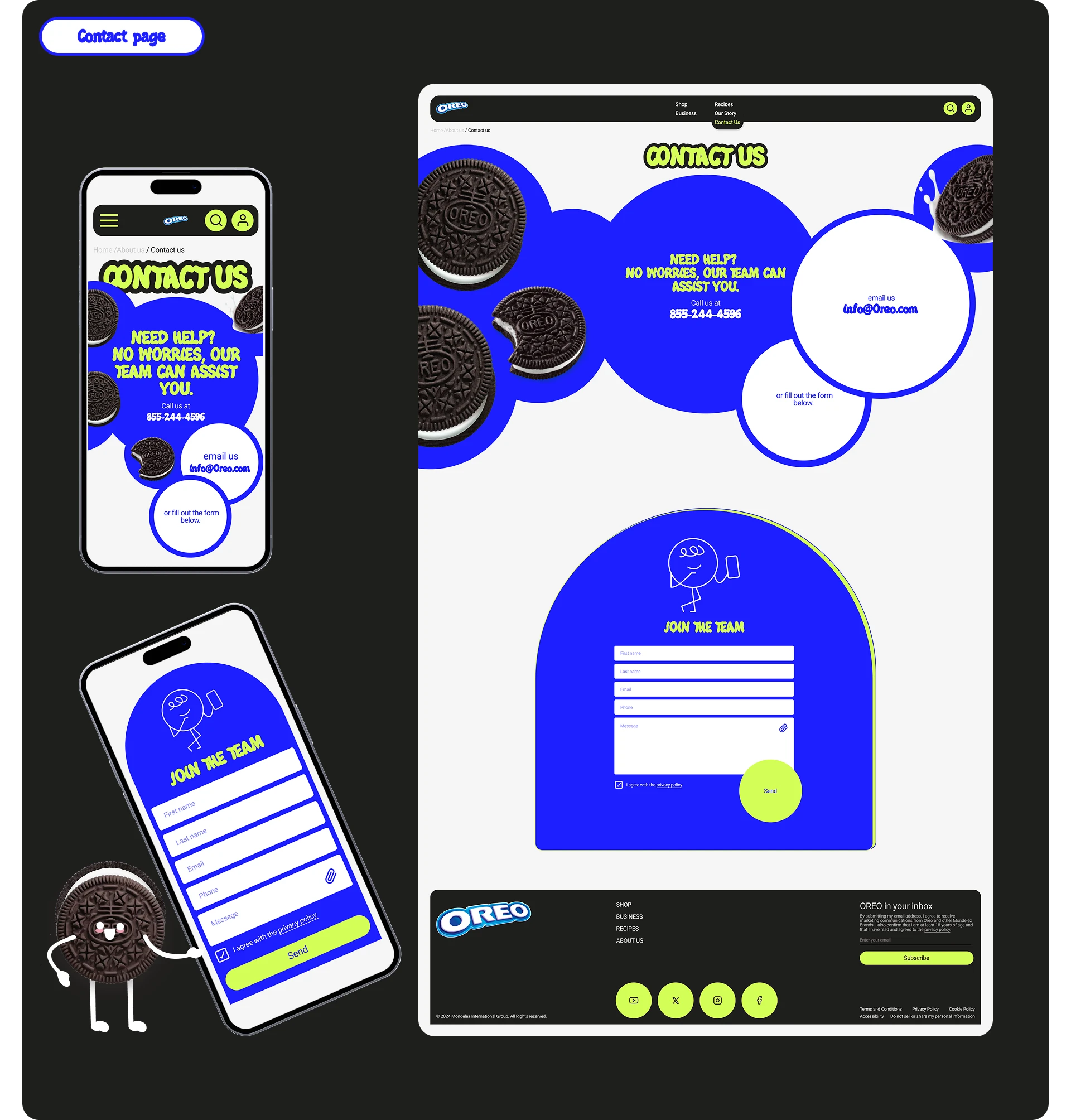 OREO — Изображение №16 — Интерфейсы, Иллюстрация на Dprofile