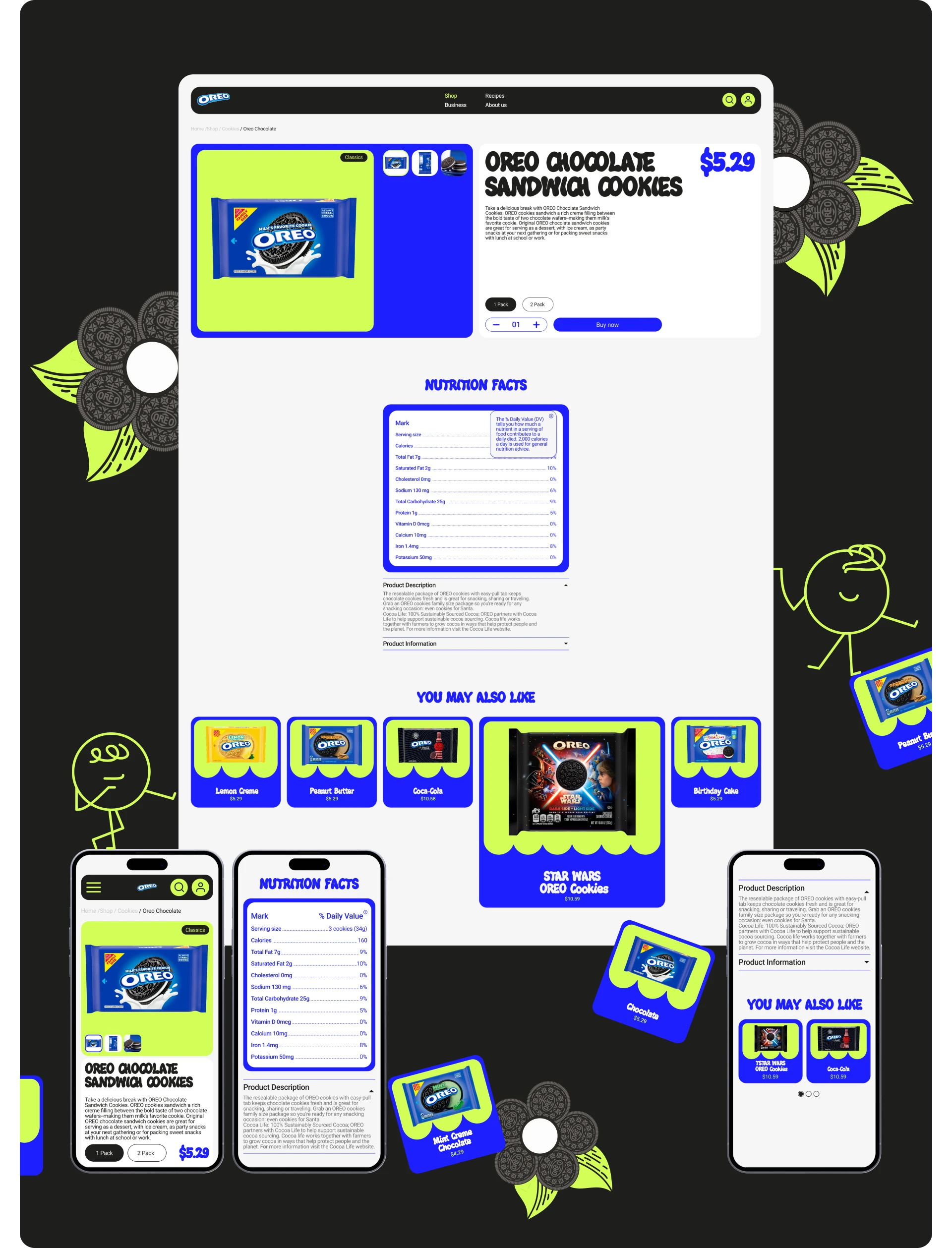 OREO — Изображение №8 — Интерфейсы, Иллюстрация на Dprofile