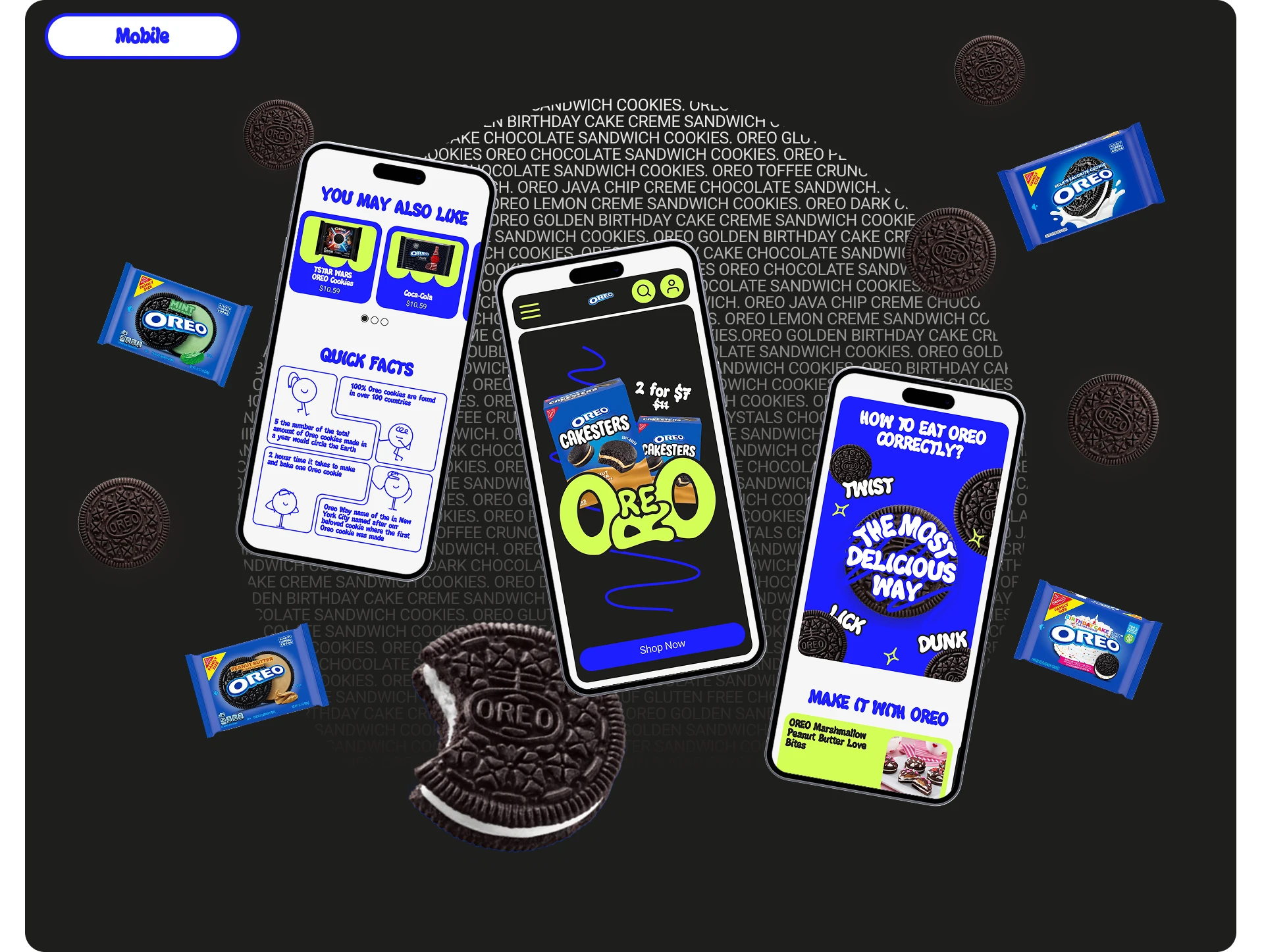 OREO — Изображение №4 — Интерфейсы, Иллюстрация на Dprofile