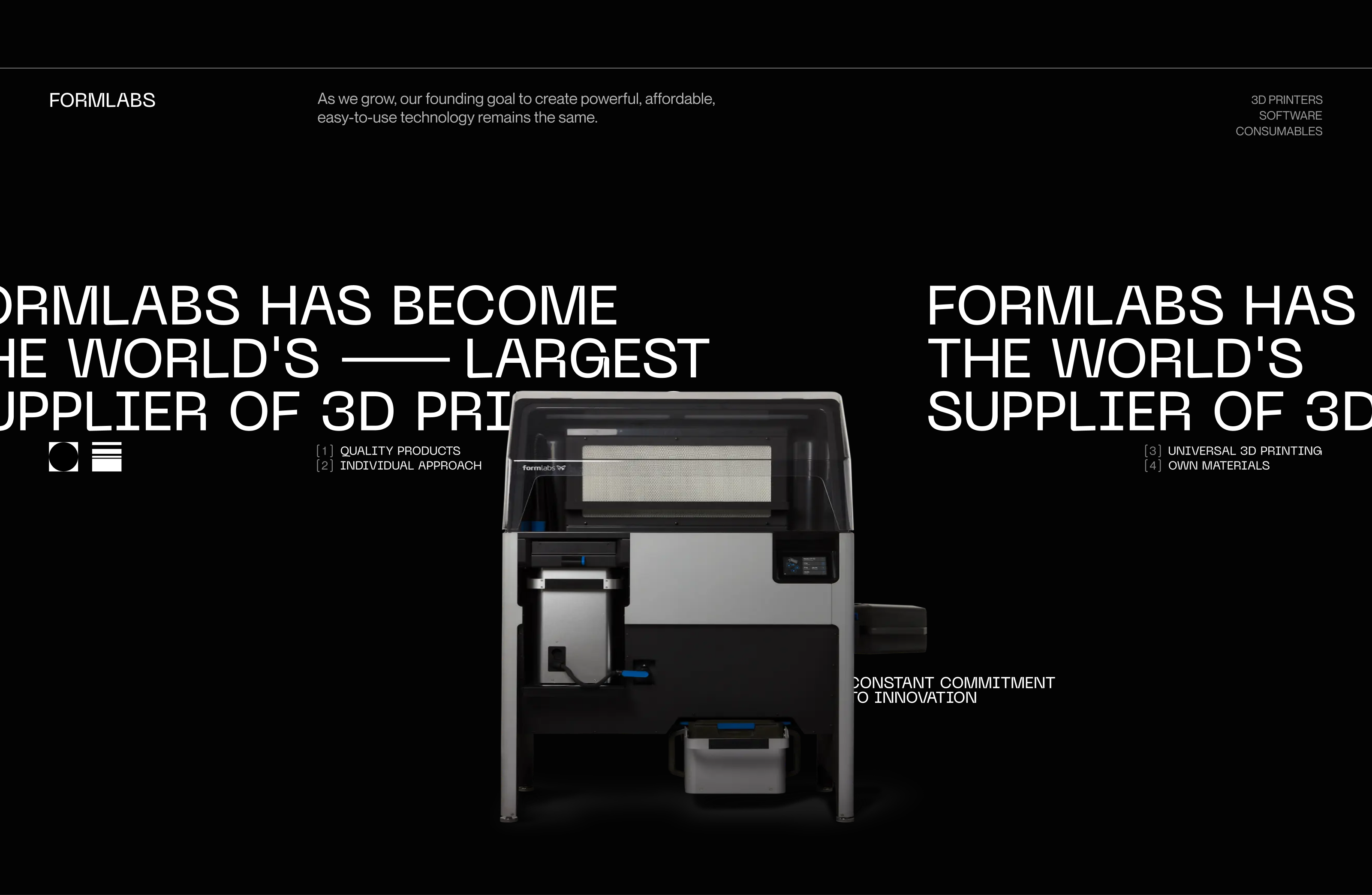 Formlabs / Redesign concept — Изображение №6 — Интерфейсы, Анимация на Dprofile