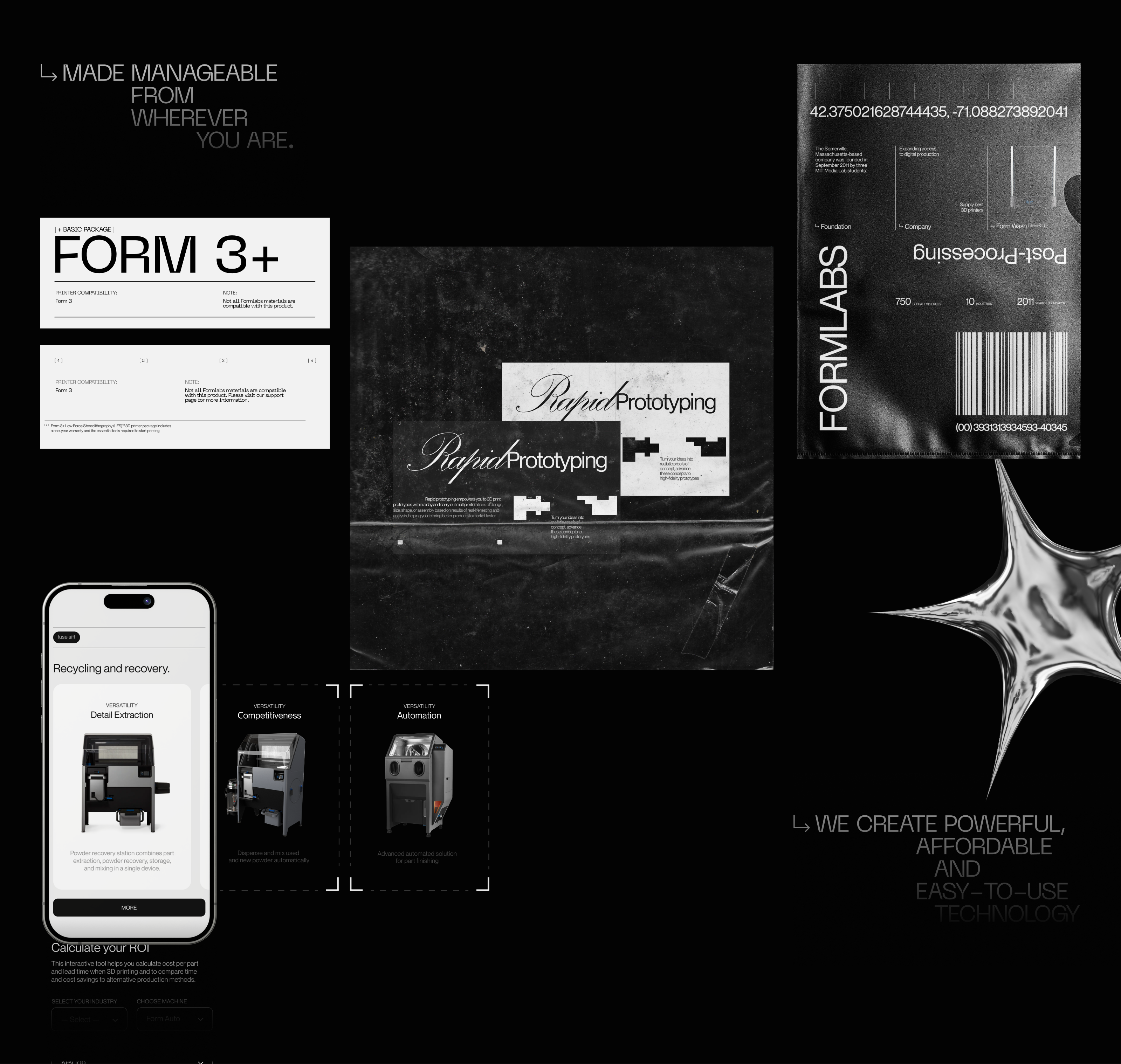 Formlabs / Redesign concept — Изображение №17 — Интерфейсы, Анимация на Dprofile