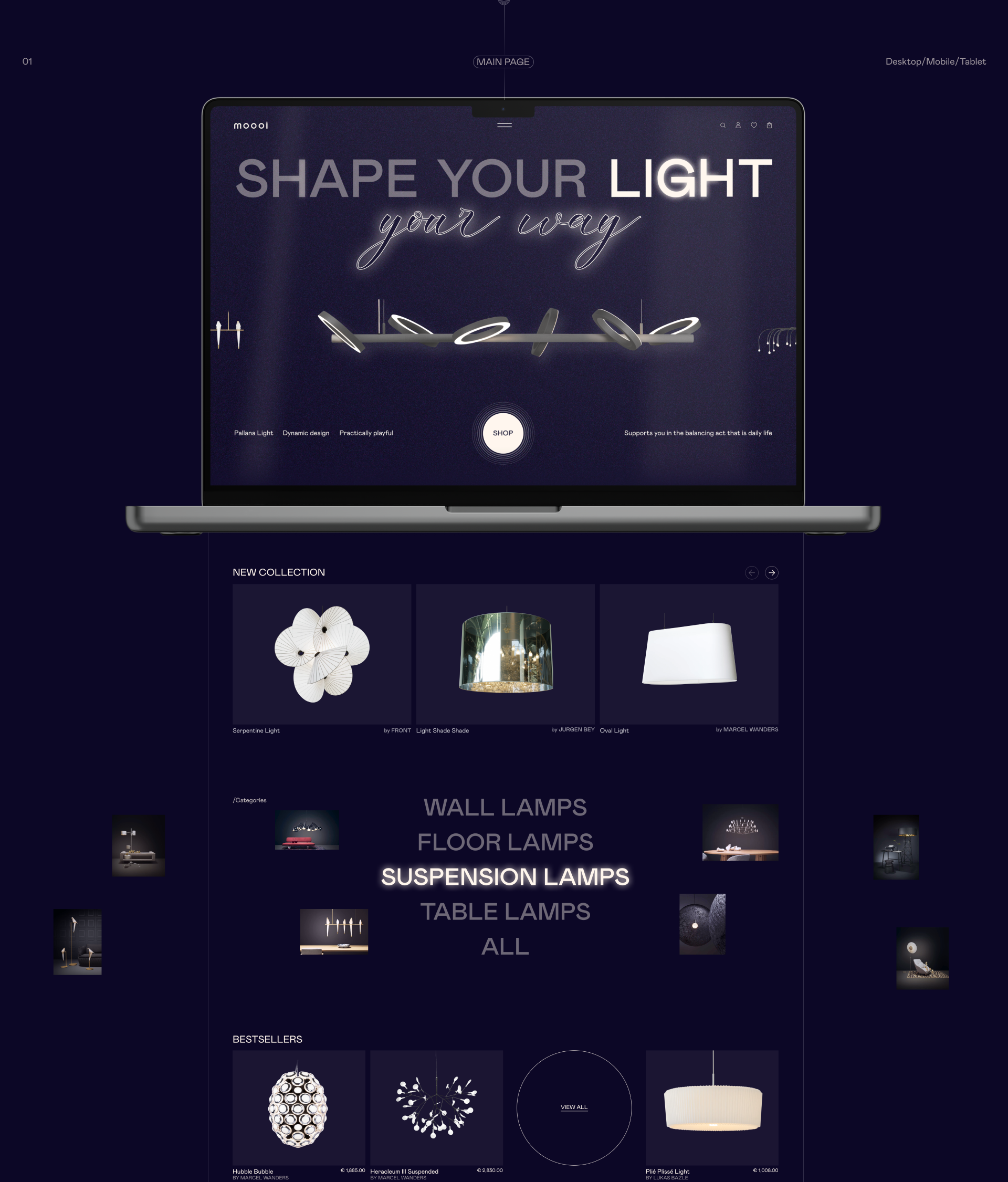 MOOOI / E-commerce ux/ui design — Изображение №3 — Интерфейсы на Dprofile