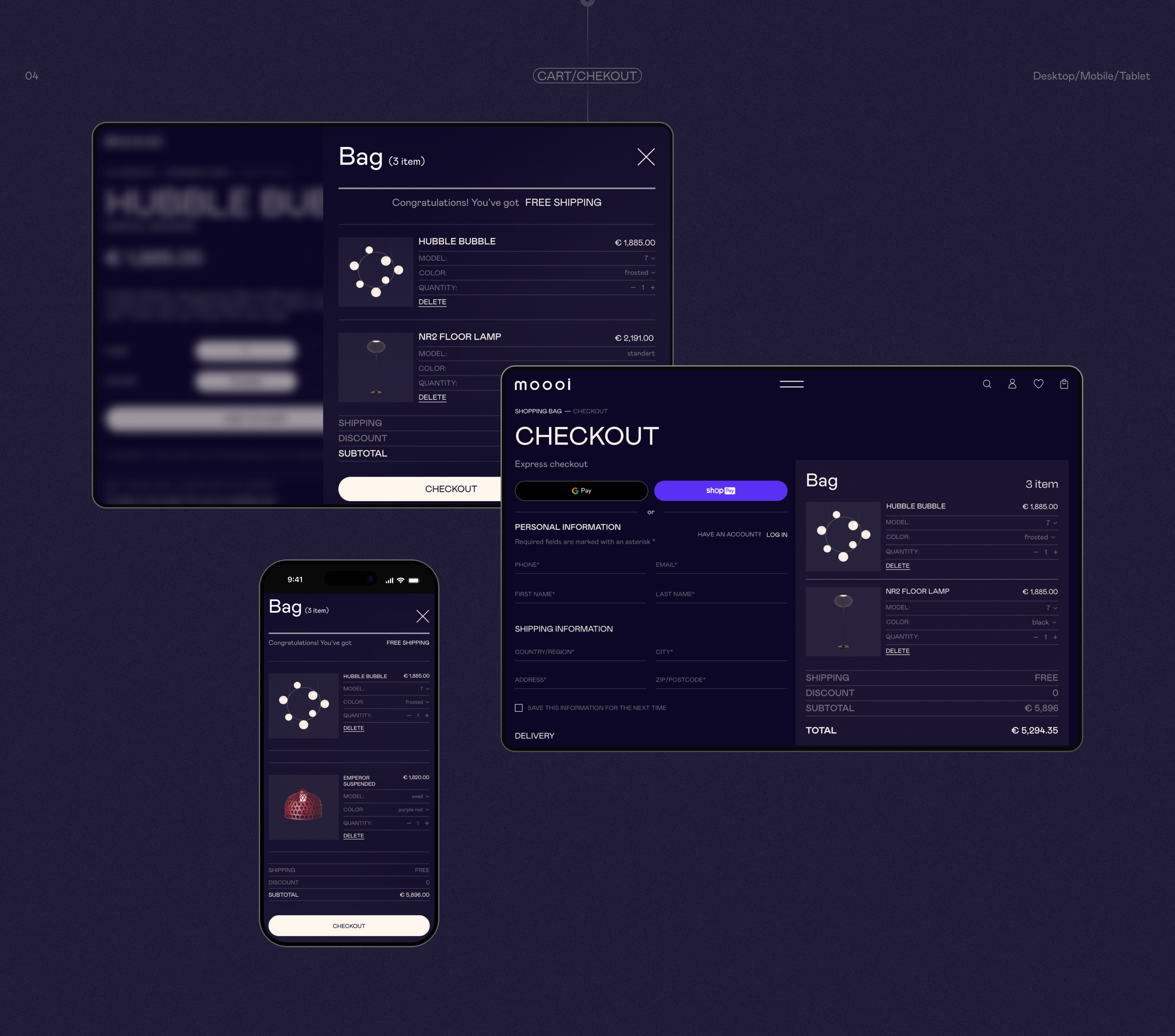 MOOOI / E-commerce ux/ui design — Изображение №12 — Интерфейсы на Dprofile