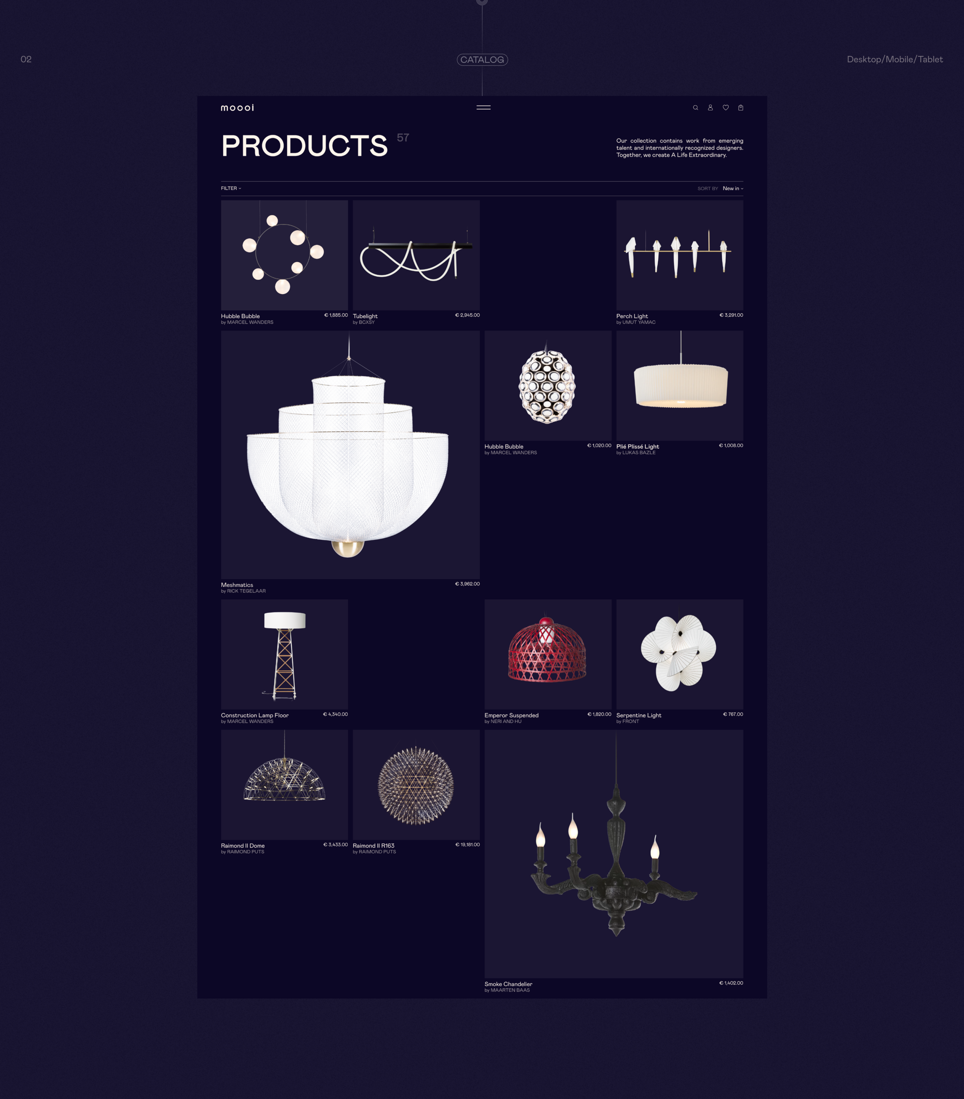 MOOOI / E-commerce ux/ui design — Изображение №7 — Интерфейсы на Dprofile