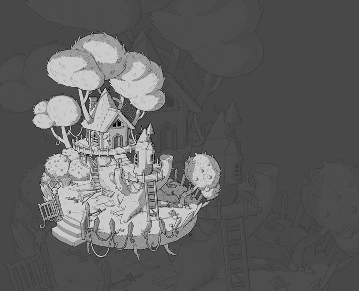 Учебные работы по 2D рисунку. — Иллюстрация, Графика на Dprofile