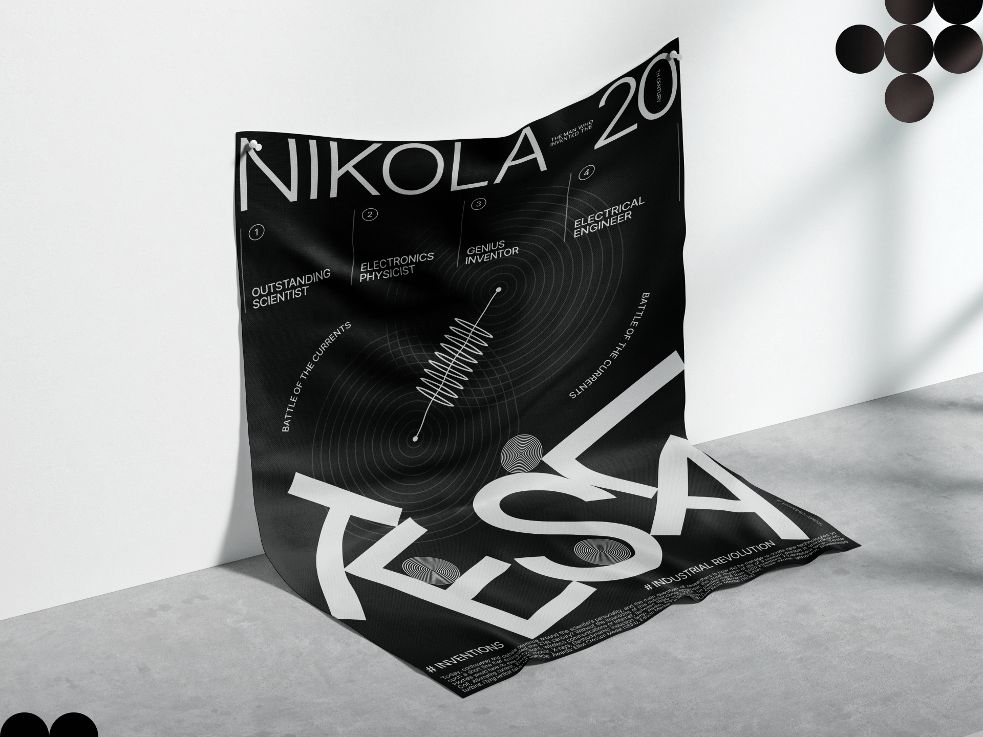 TESLA POSTERS — Изображение №2 — Графика на Dprofile