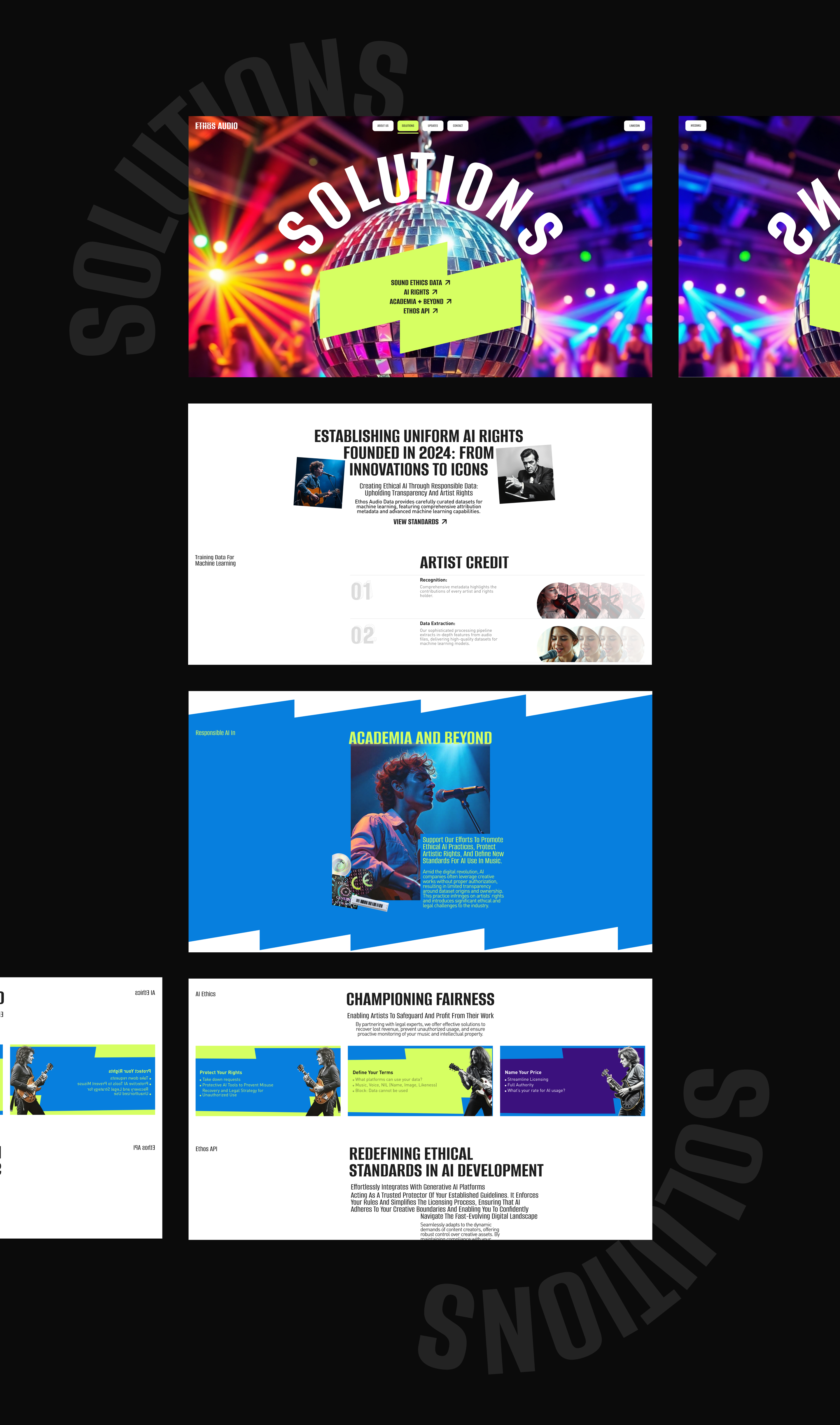 Ethos Audio | Corporate website redesign — Изображение №11 — Интерфейсы на Dprofile
