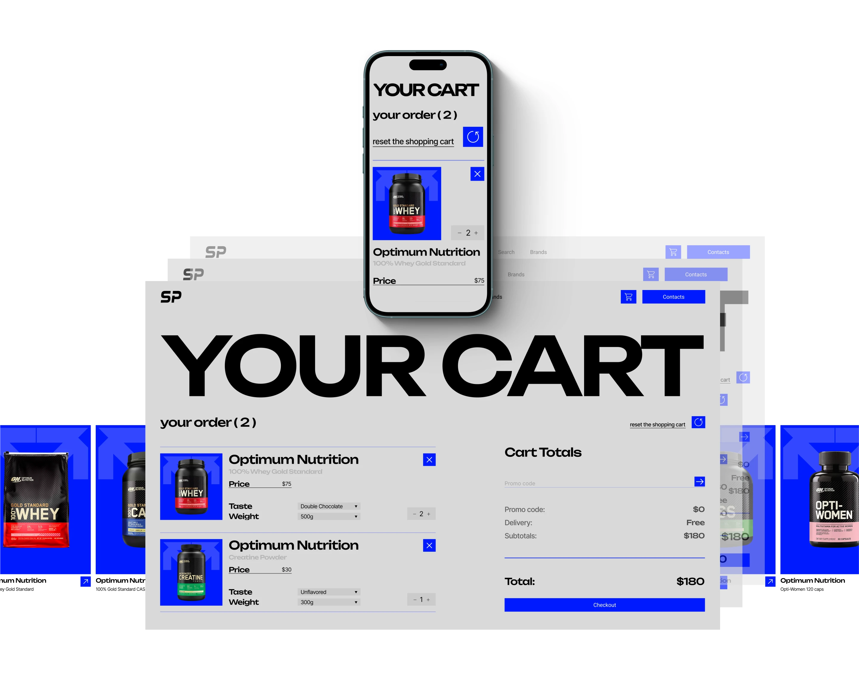 SPORTPIT | E-COMMERCE — Изображение №10 — Интерфейсы, Брендинг на Dprofile