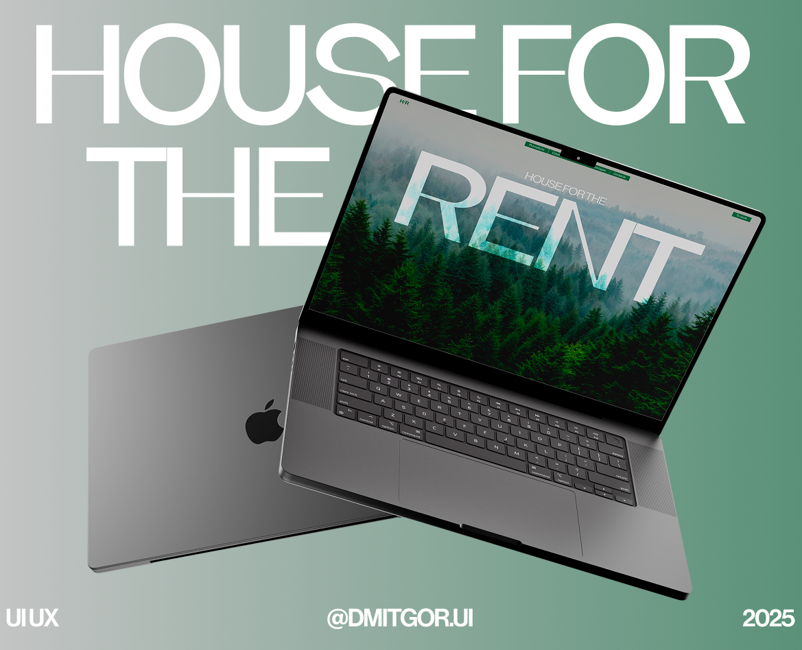 House for the Rent | Corporate website redesign — Интерфейсы, Брендинг на Dprofile