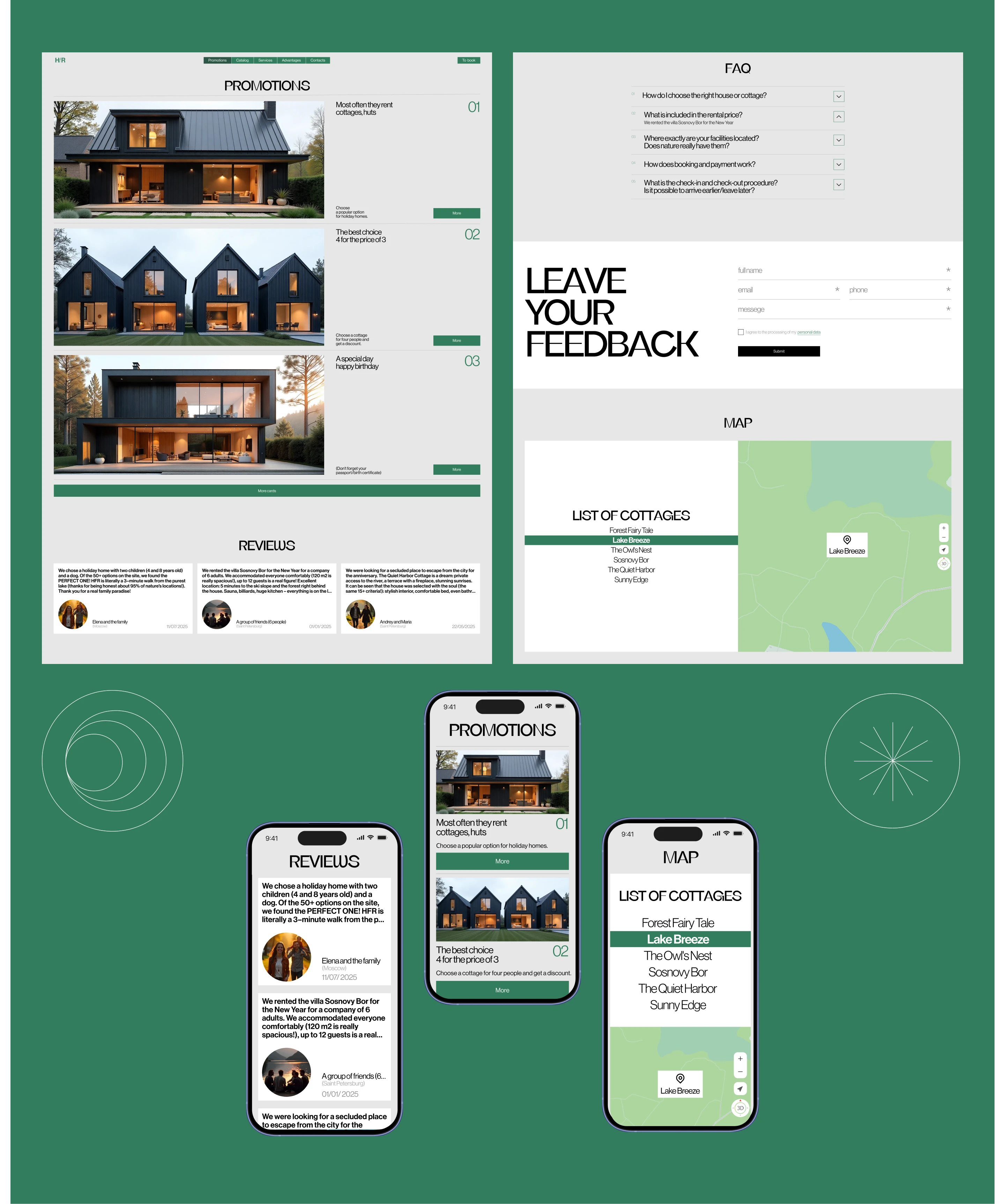 House for the Rent | Corporate website redesign — Изображение №5 — Интерфейсы, Брендинг на Dprofile
