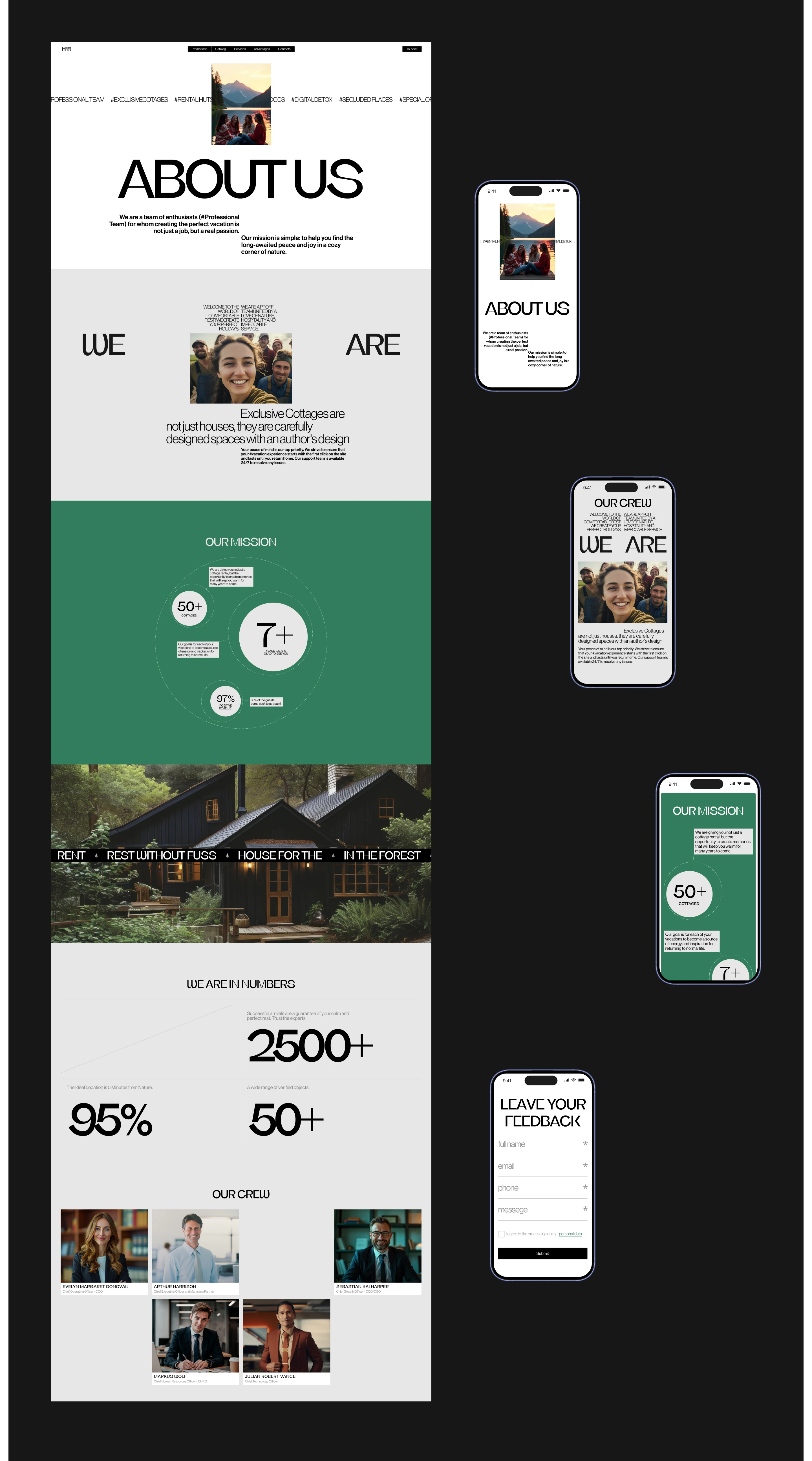 House for the Rent | Corporate website redesign — Изображение №10 — Интерфейсы, Брендинг на Dprofile