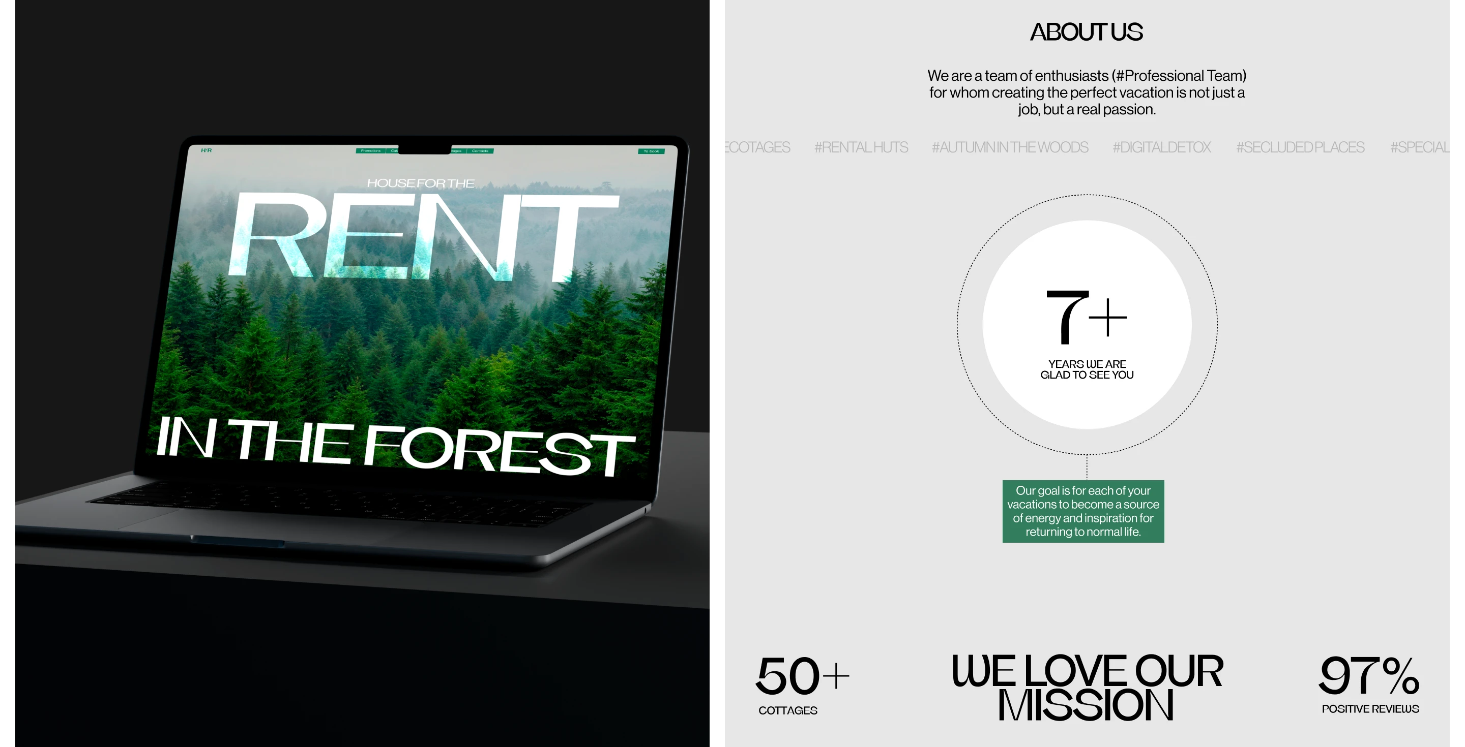 House for the Rent | Corporate website redesign — Изображение №2 — Интерфейсы, Брендинг на Dprofile