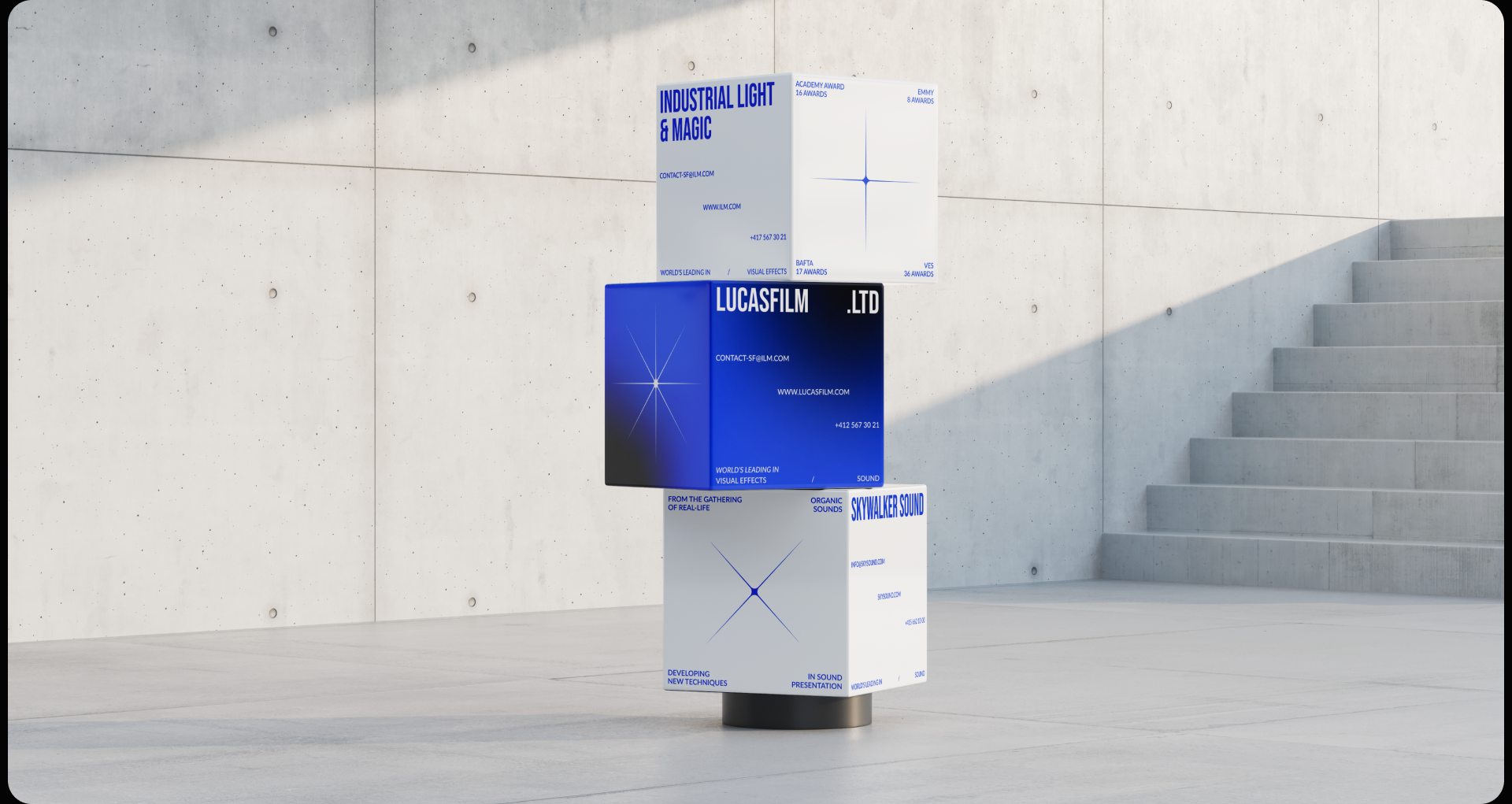 LUCASFILM.LTD | Corporate website — Изображение №12 — Интерфейсы на Dprofile