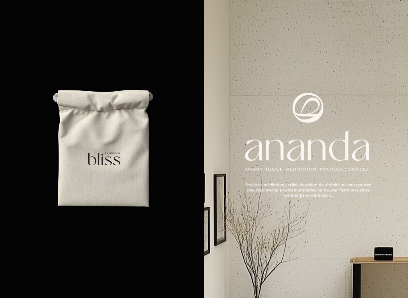 ananda // фирменный стиль для студии йоги  и медитации — Изображение №9 — Брендинг, Графика на Dprofile