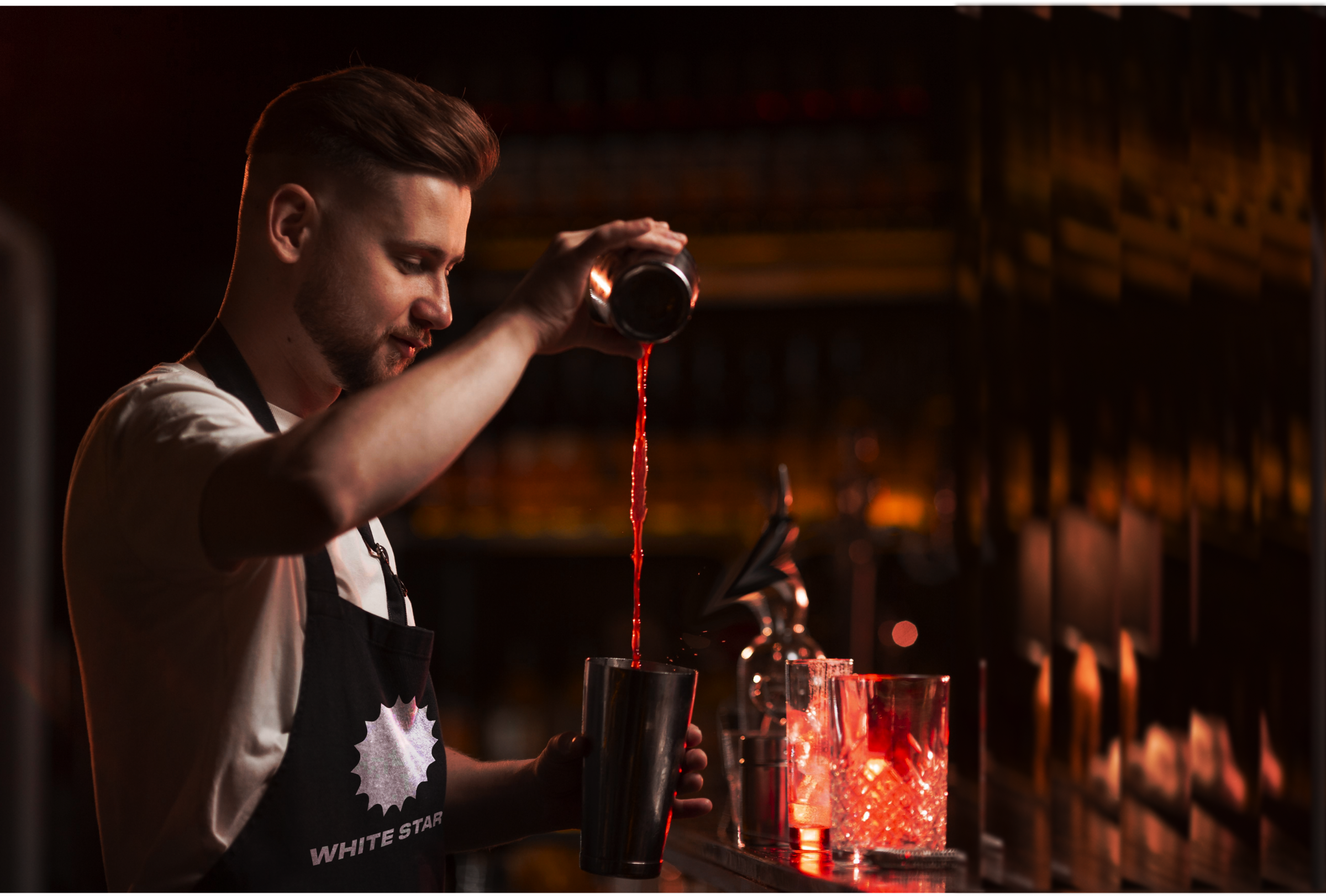 Website Lounge Bar WHITE STAR — Изображение №6 — Интерфейсы, Брендинг на Dprofile