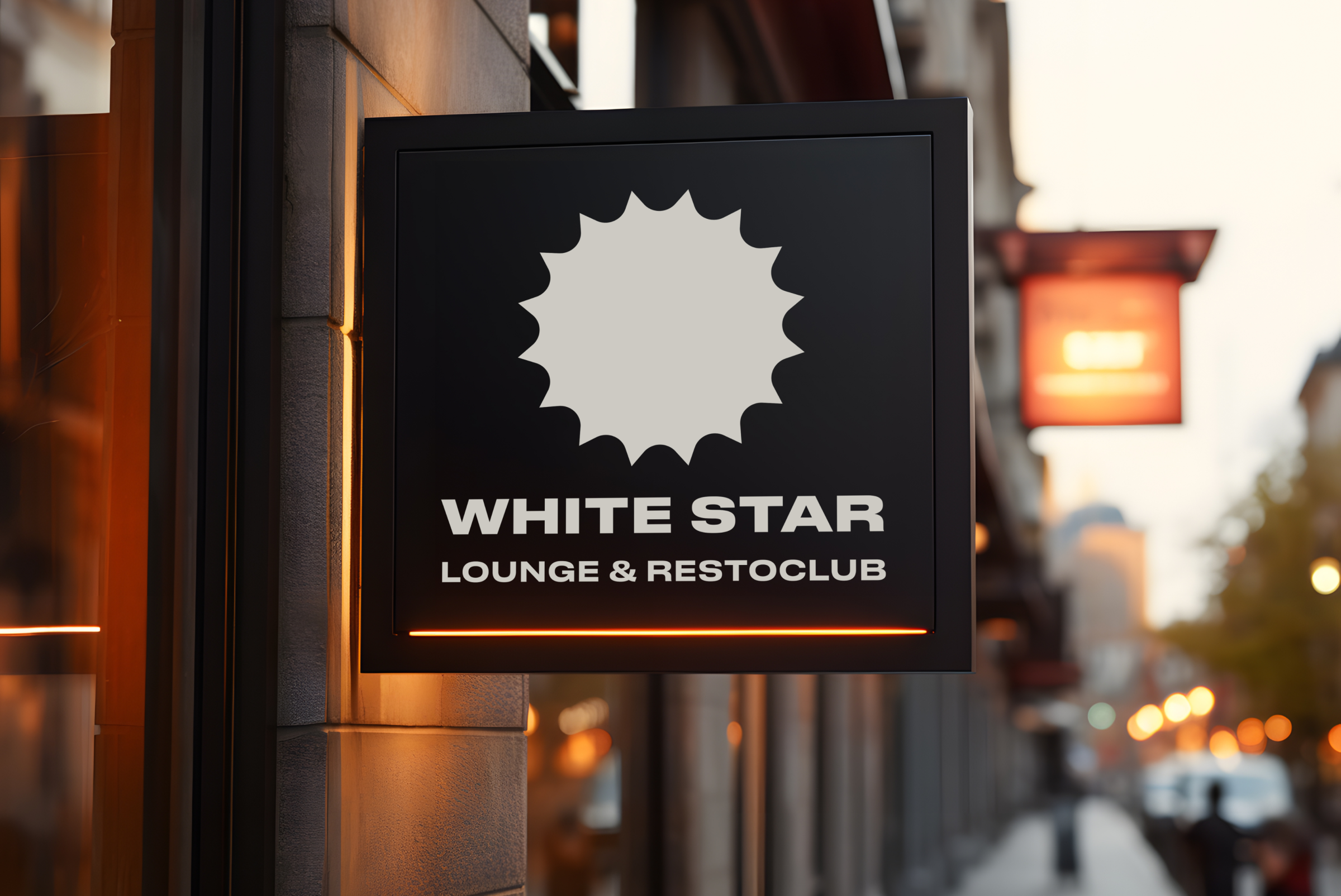 Website Lounge Bar WHITE STAR — Изображение №3 — Интерфейсы, Брендинг на Dprofile