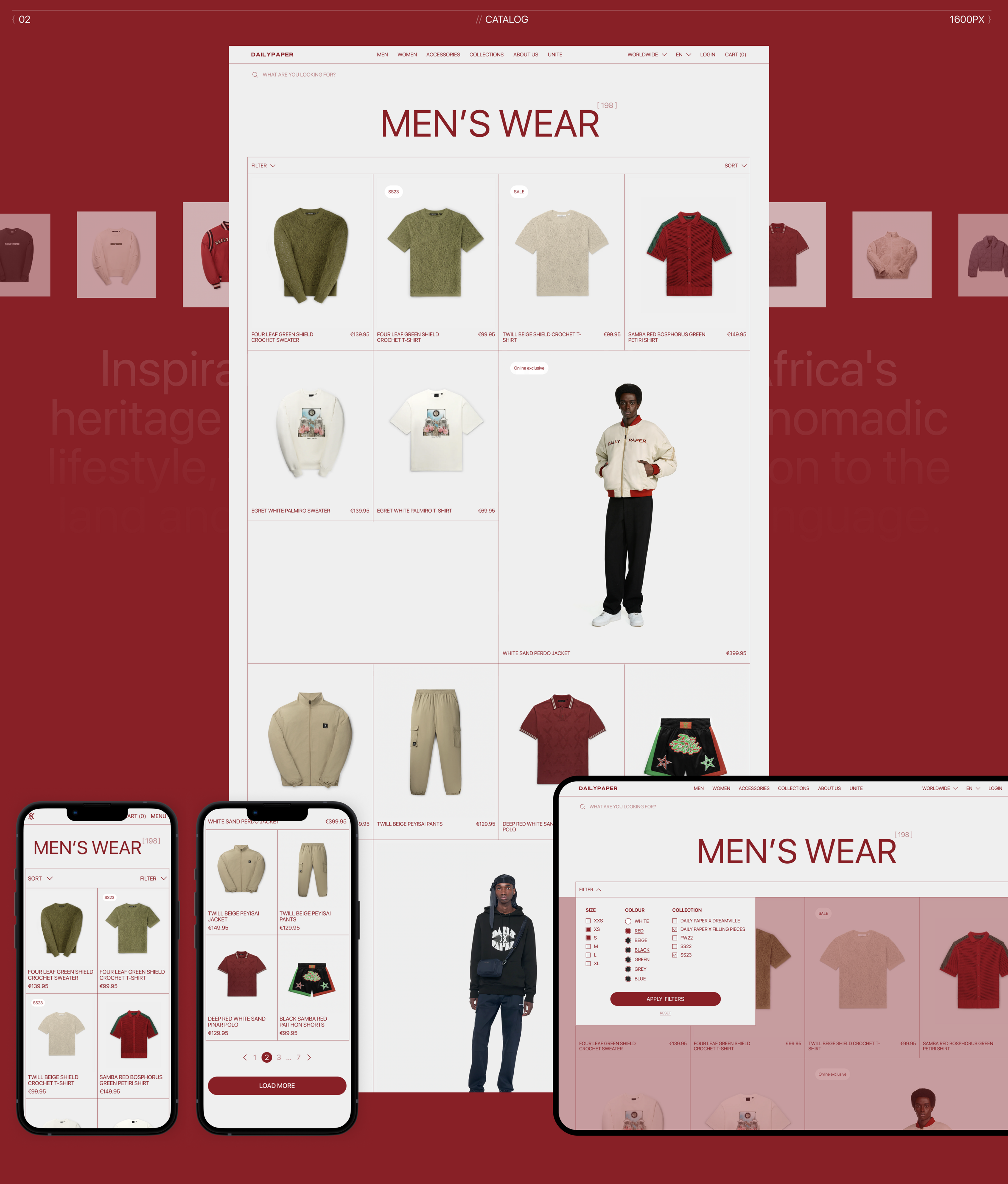 Daily Paper | E-Commerce redesign — Изображение №4 — Интерфейсы, Графика на Dprofile