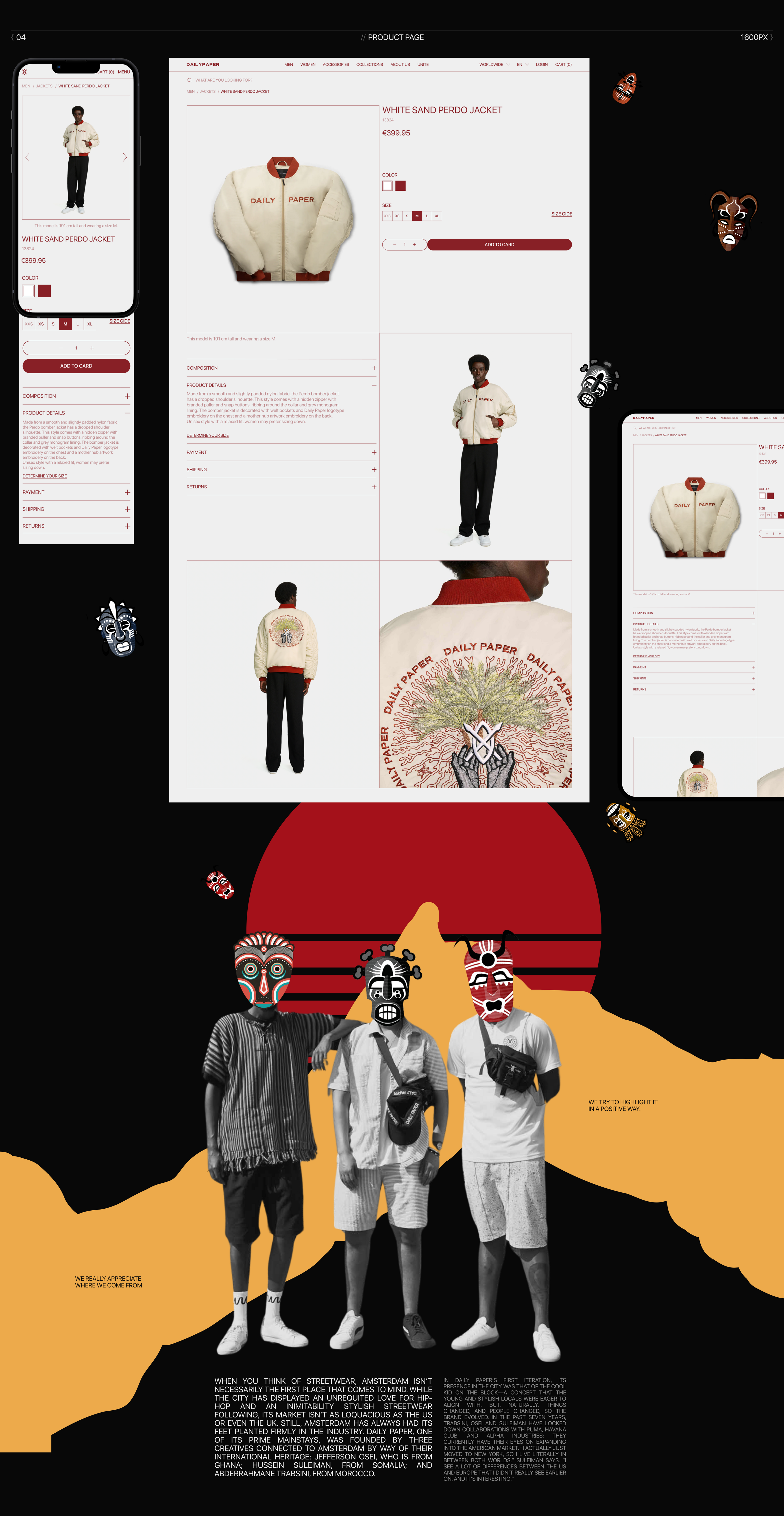 Daily Paper | E-Commerce redesign — Изображение №8 — Интерфейсы, Графика на Dprofile