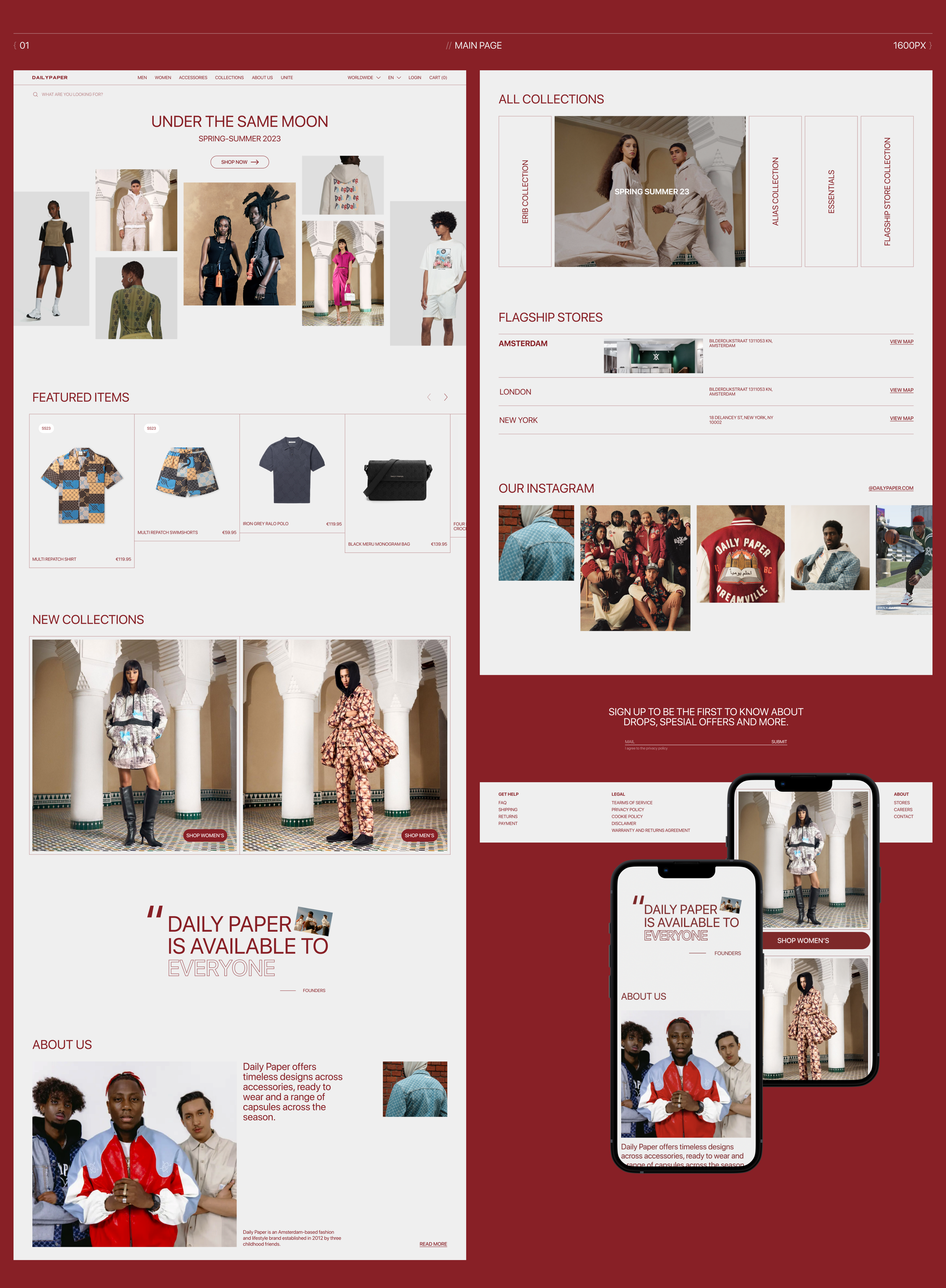 Daily Paper | E-Commerce redesign — Изображение №2 — Интерфейсы, Графика на Dprofile
