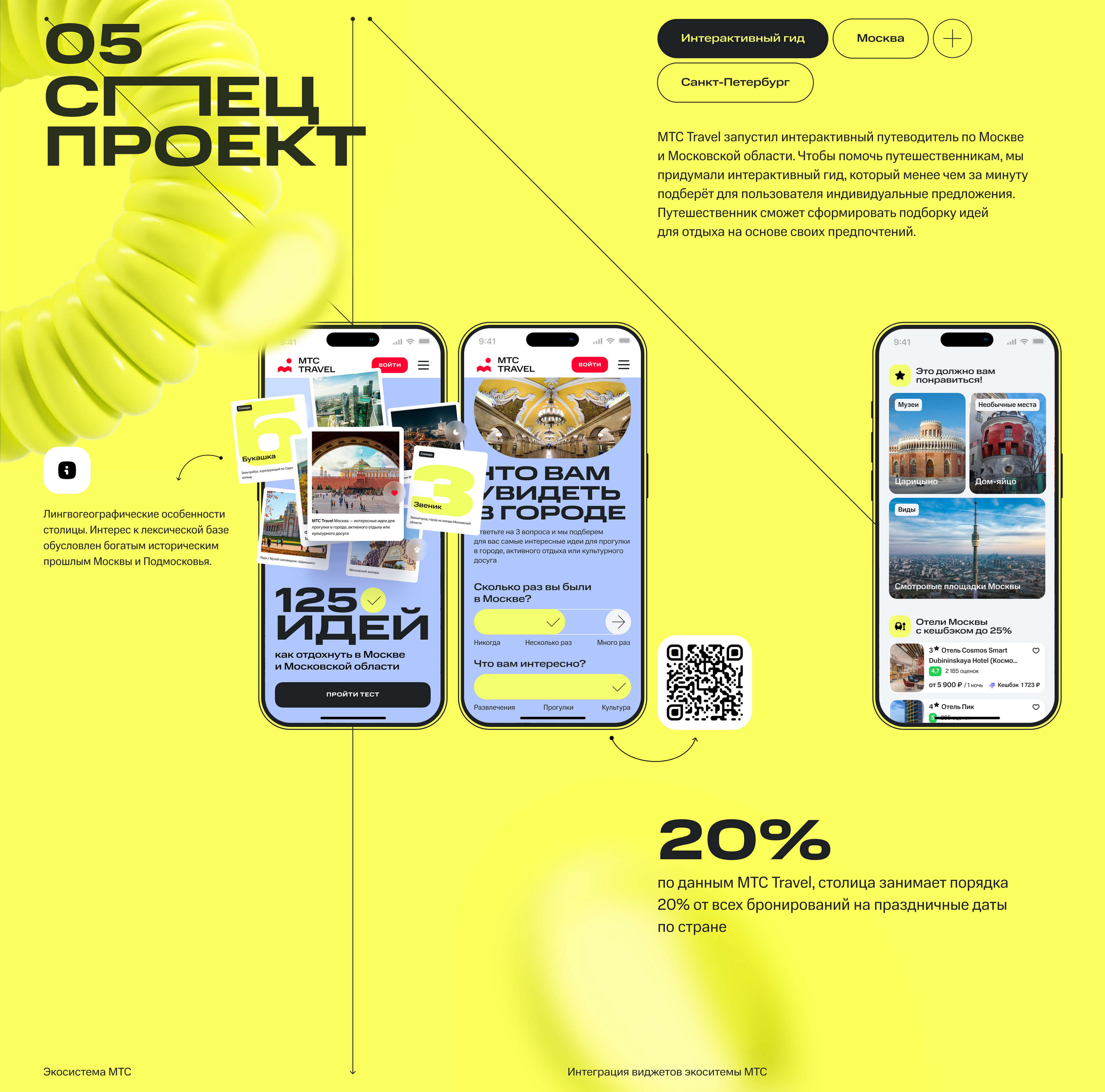 Онлайн путеводители МТС Travel — Изображение №5 — Интерфейсы, Графика на Dprofile